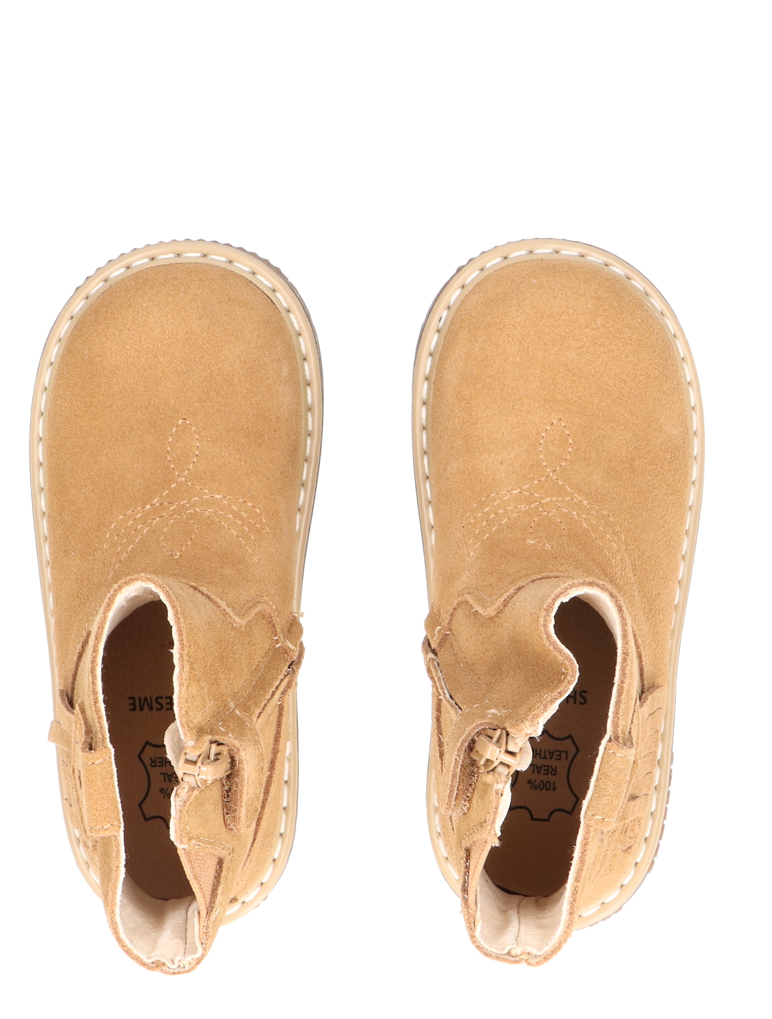 Shoesme - BC25W004 A Cognac - Meisjes - Boots - Enkellaarsjes - 48518_22_7