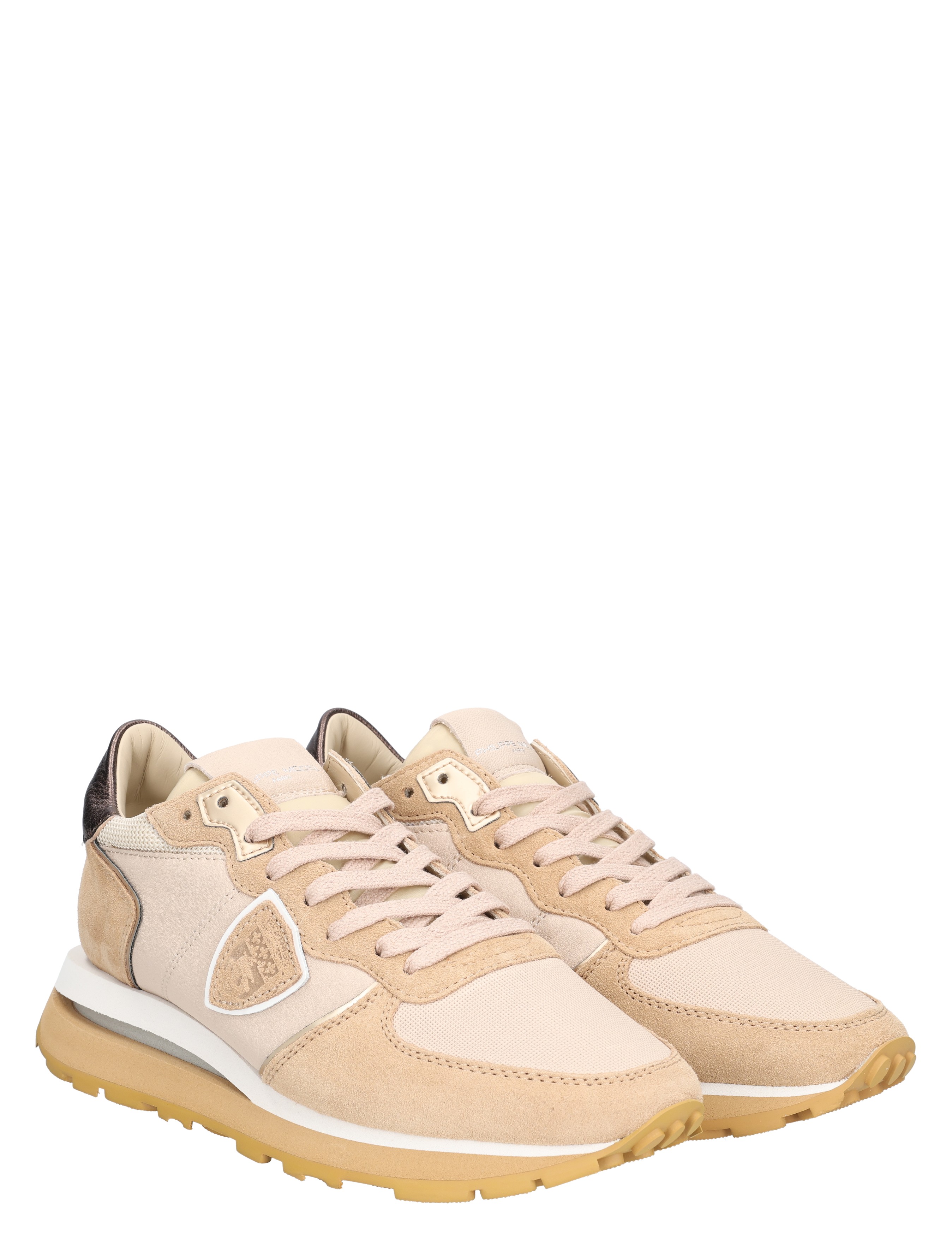Philippe Model - TKLD Tropez WX01 West Mixage Beige - Sneakers - Dames - Lage Sneakers - 49110_77_5