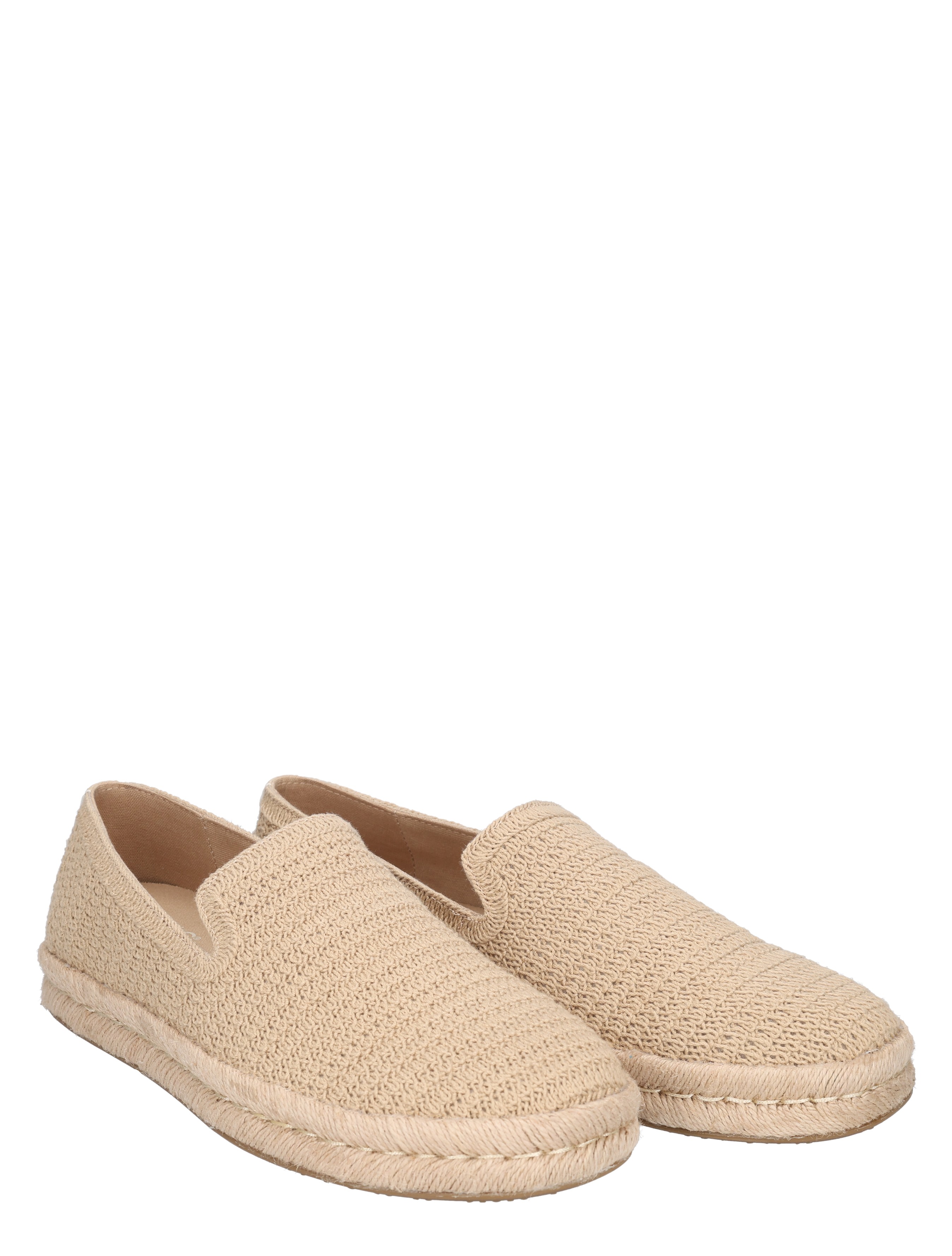 espares sok, slippers, canvas, beige, woven