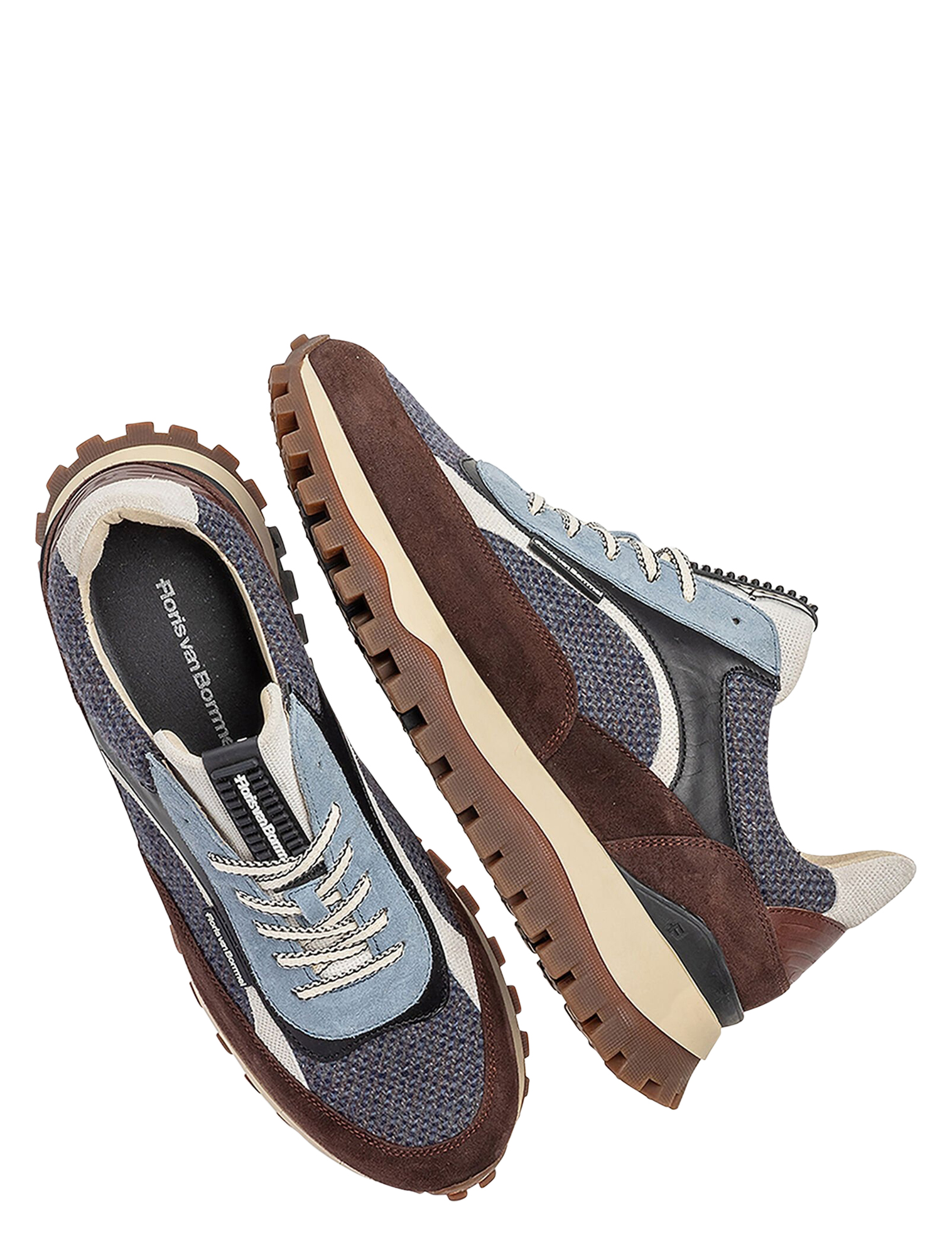 Floris van Bommel - De Grommer SFM-10156 30-01 Grey G+ Wijdte - Heren - Lage Sneakers - Sneakers - 50117_99_3