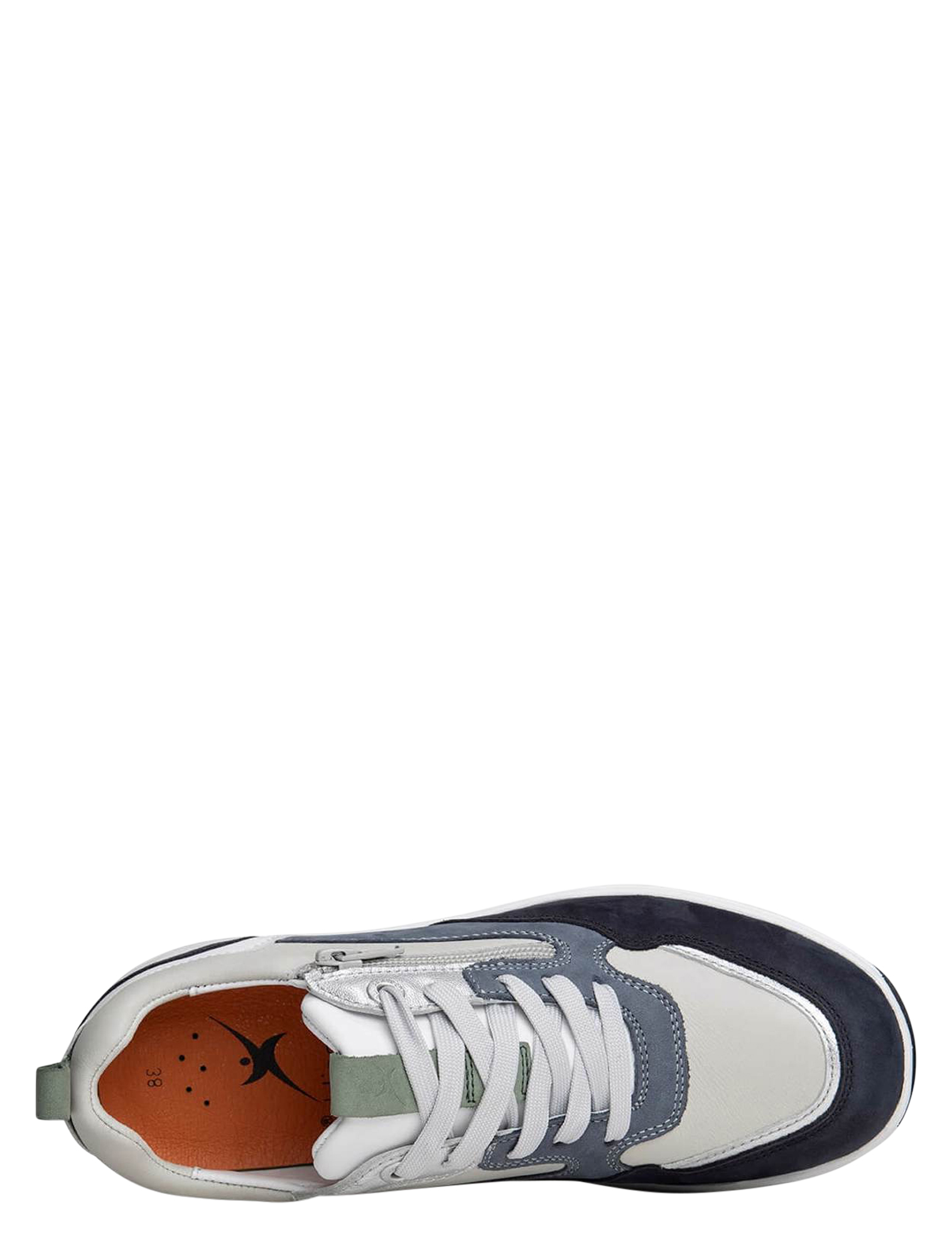 Xsensible - 30215.3 219 Navy Combi H-Wjidte - Dames - Veterschoenen - Casual Veterschoenen - 48783_33_4