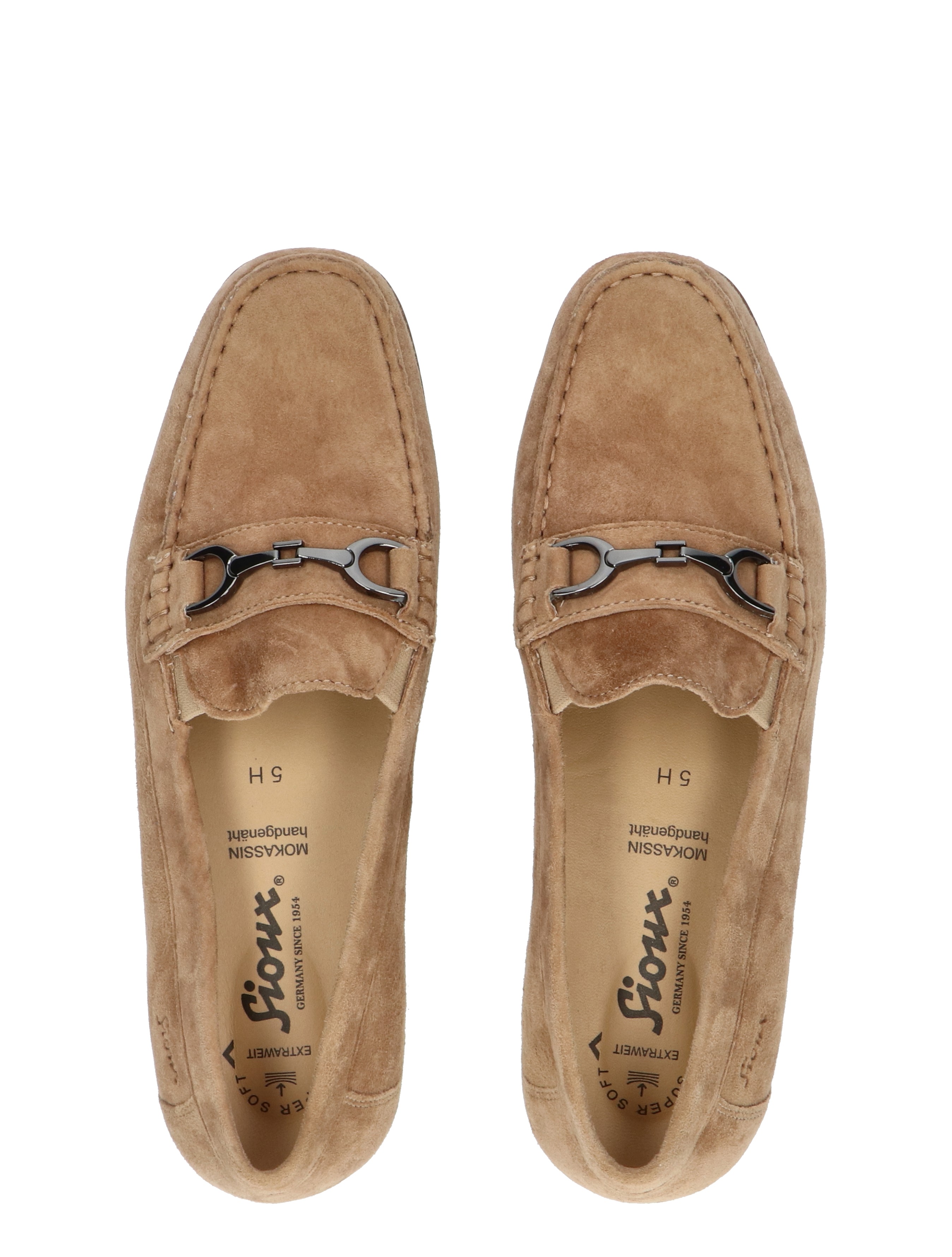 Sioux - Cortizia 40162 Camel H-Wijdte - Dames - Loafers - 44510_22_7
