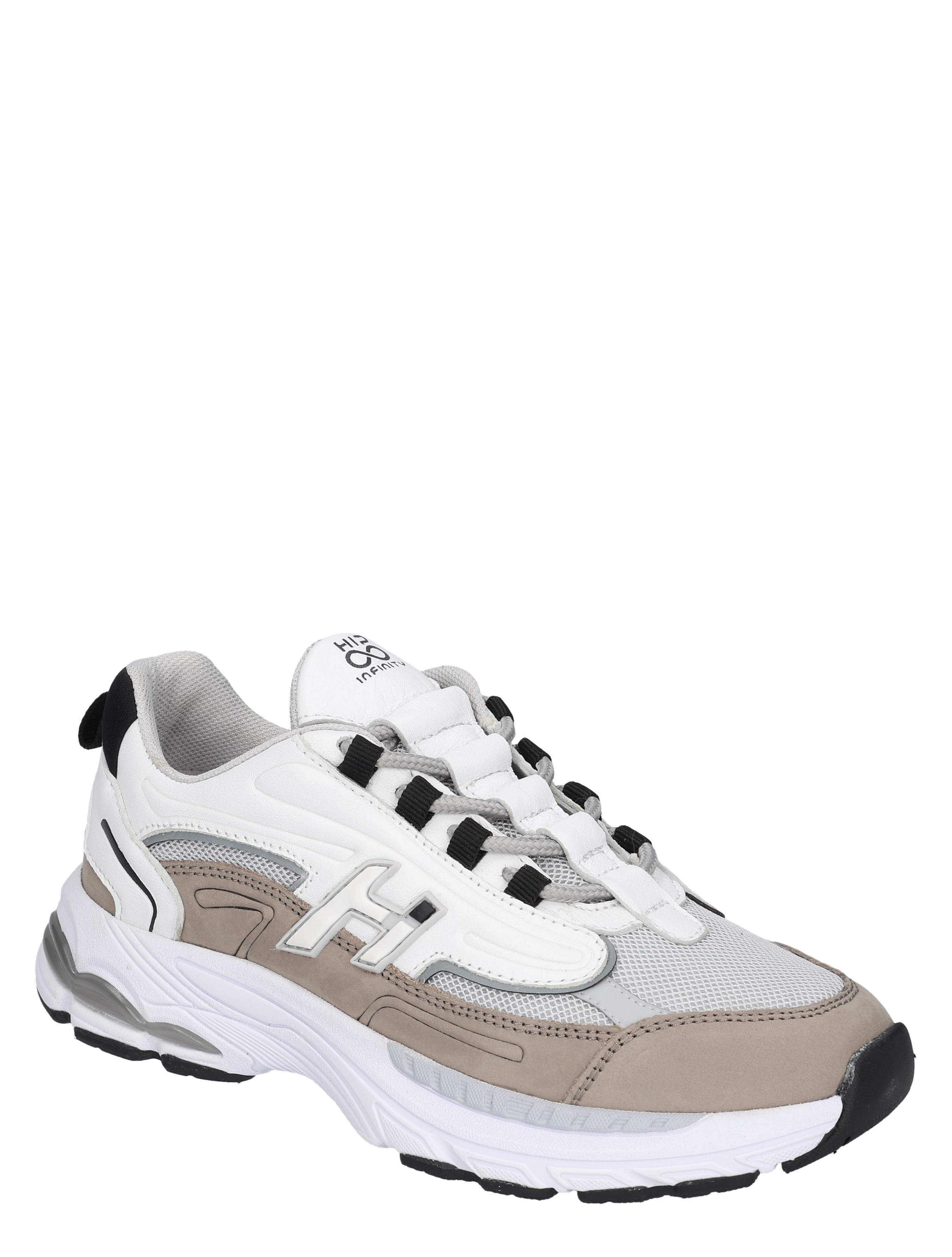 Hip - H1660 White Beige - Meisjes - Sneakers - Lage Sneakers - Lage Sneakers - Jongens - Sneakers - 50587_87_3