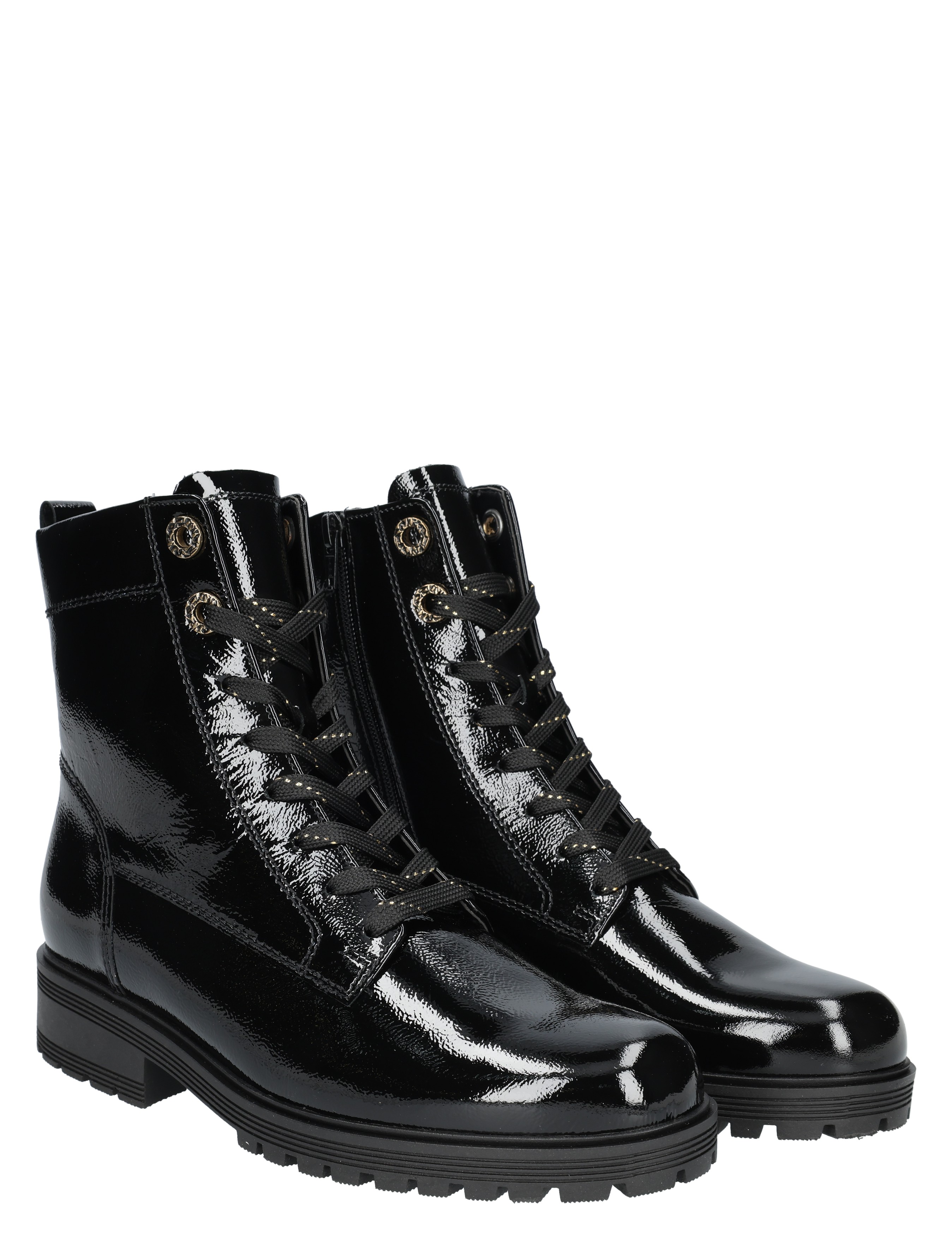 Gabor - 72.765.97 Black H-Wijdte - Dames - Boots - Veter Boots - 48229_10_5