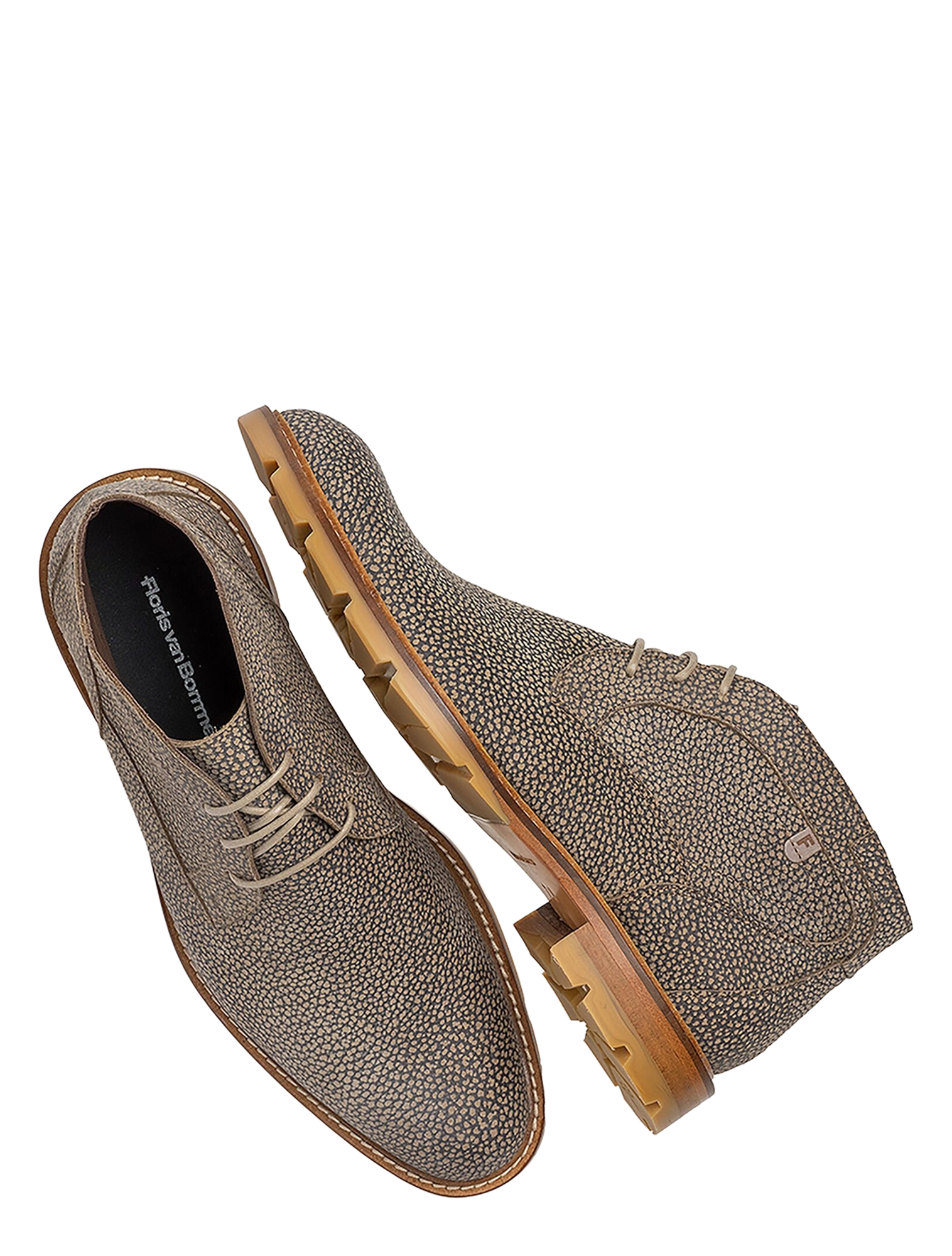 Floris van Bommel - De Braver SFM-50171 22-01 LightBrown H-Wijdte - Heren - Boots - Enkellaarsjes - 50143_22_3