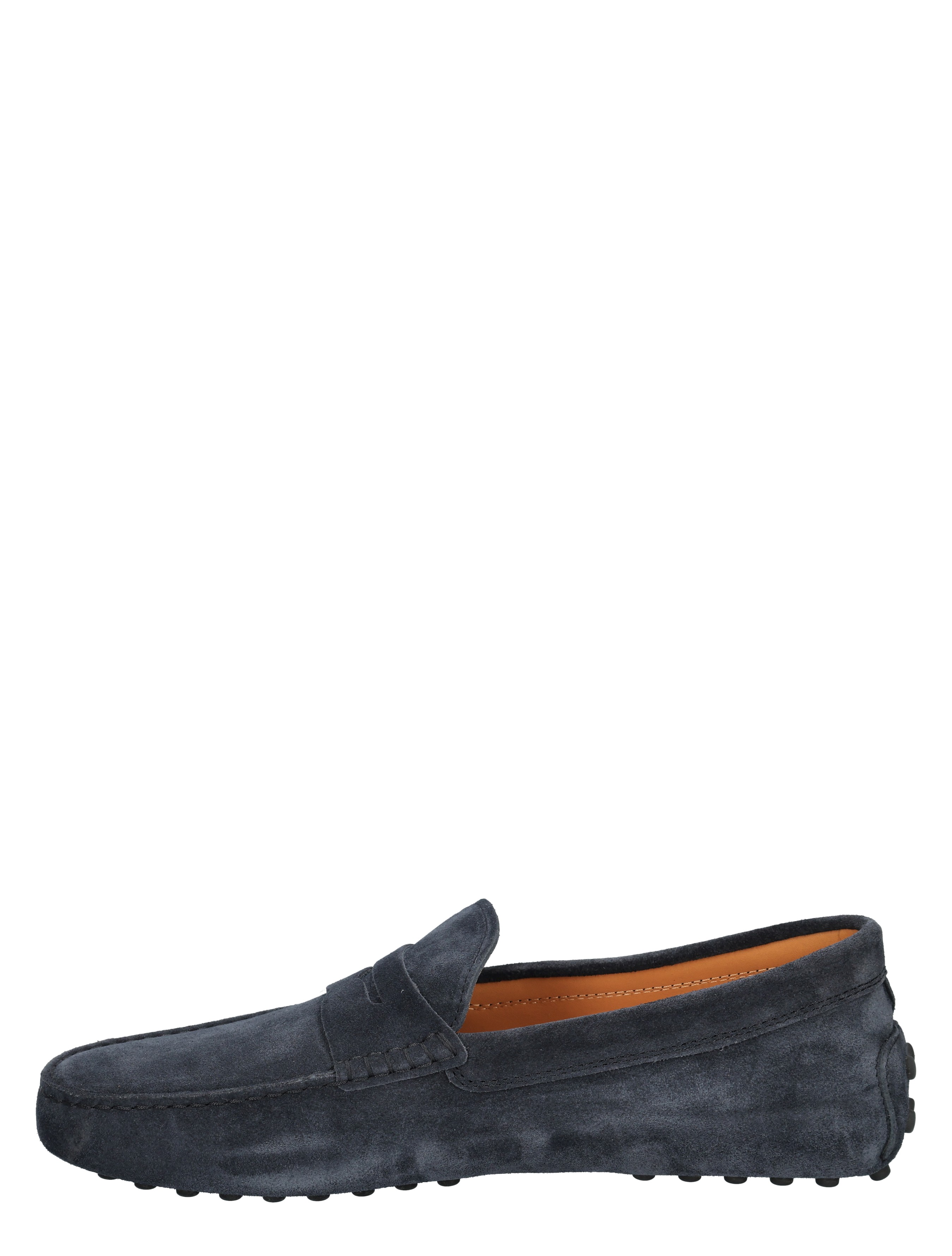 Tods - Gommino in Suede U805 Blue - Heren - Loafers - 49664_33_2
