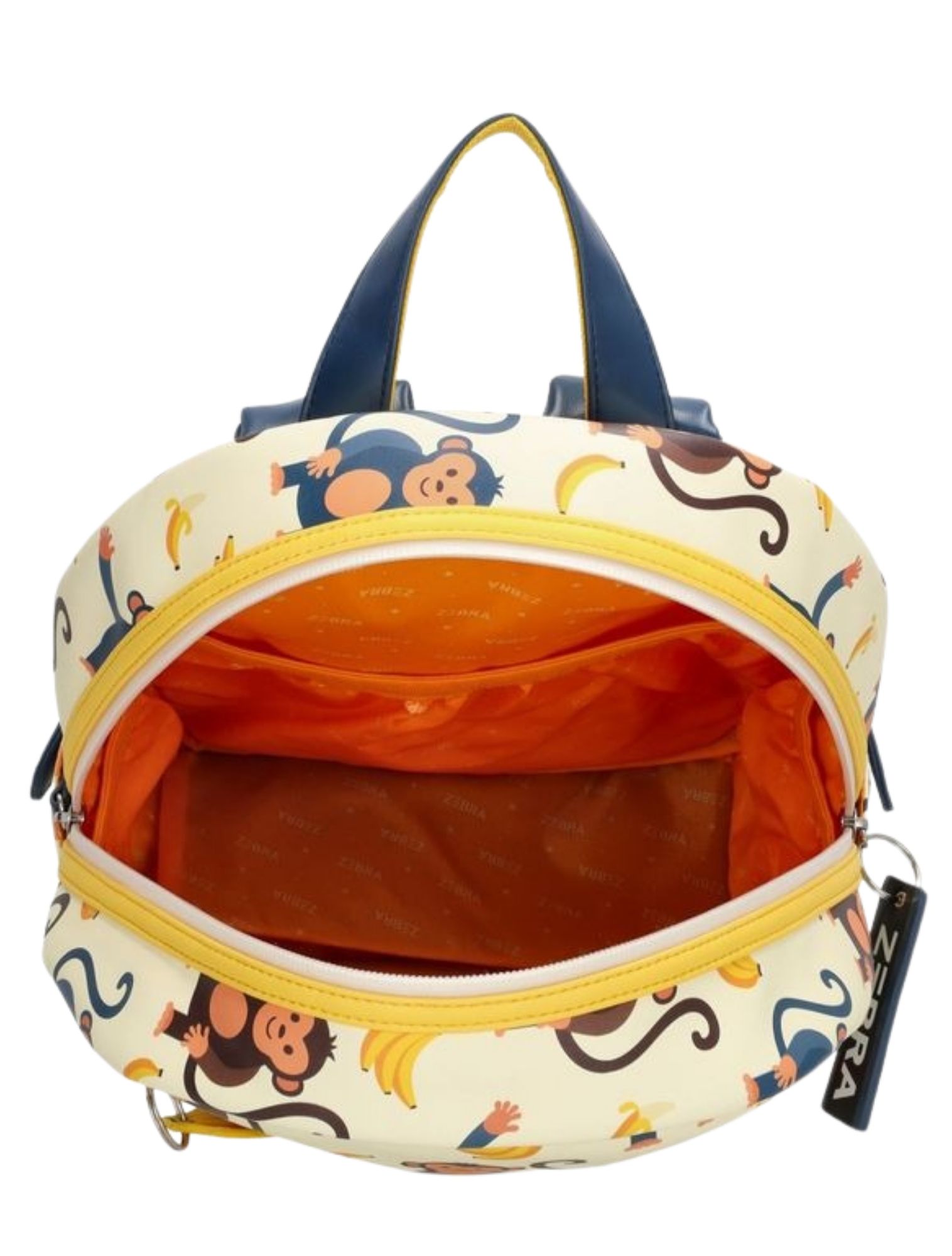 Zebra - Sem Aapjes Beige - Jongens - Rugtassen - 49905_77_4