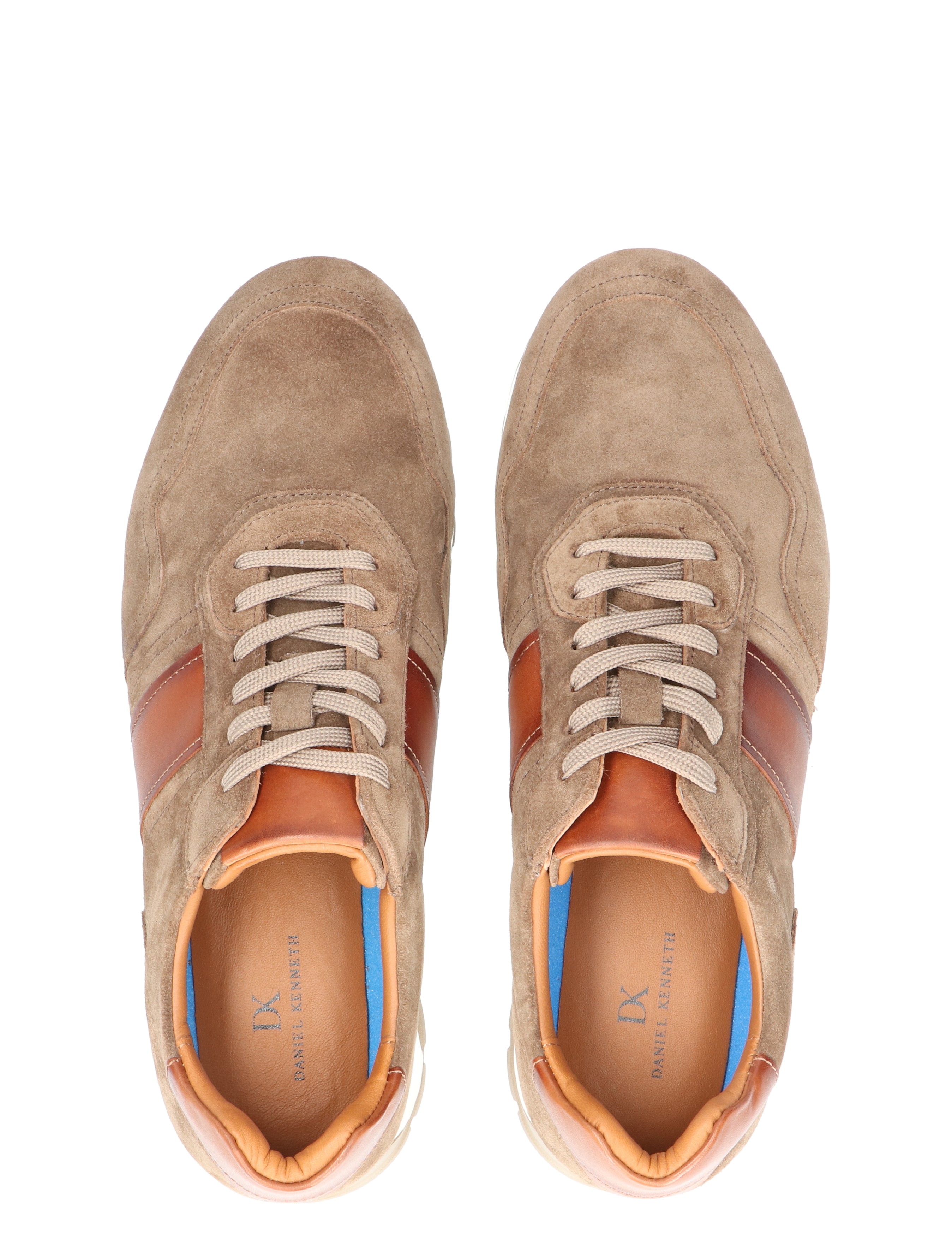 Daniel Kenneth - Yenno Beige - Heren - Veterschoenen - Casual Veterschoenen - 49488_77_7