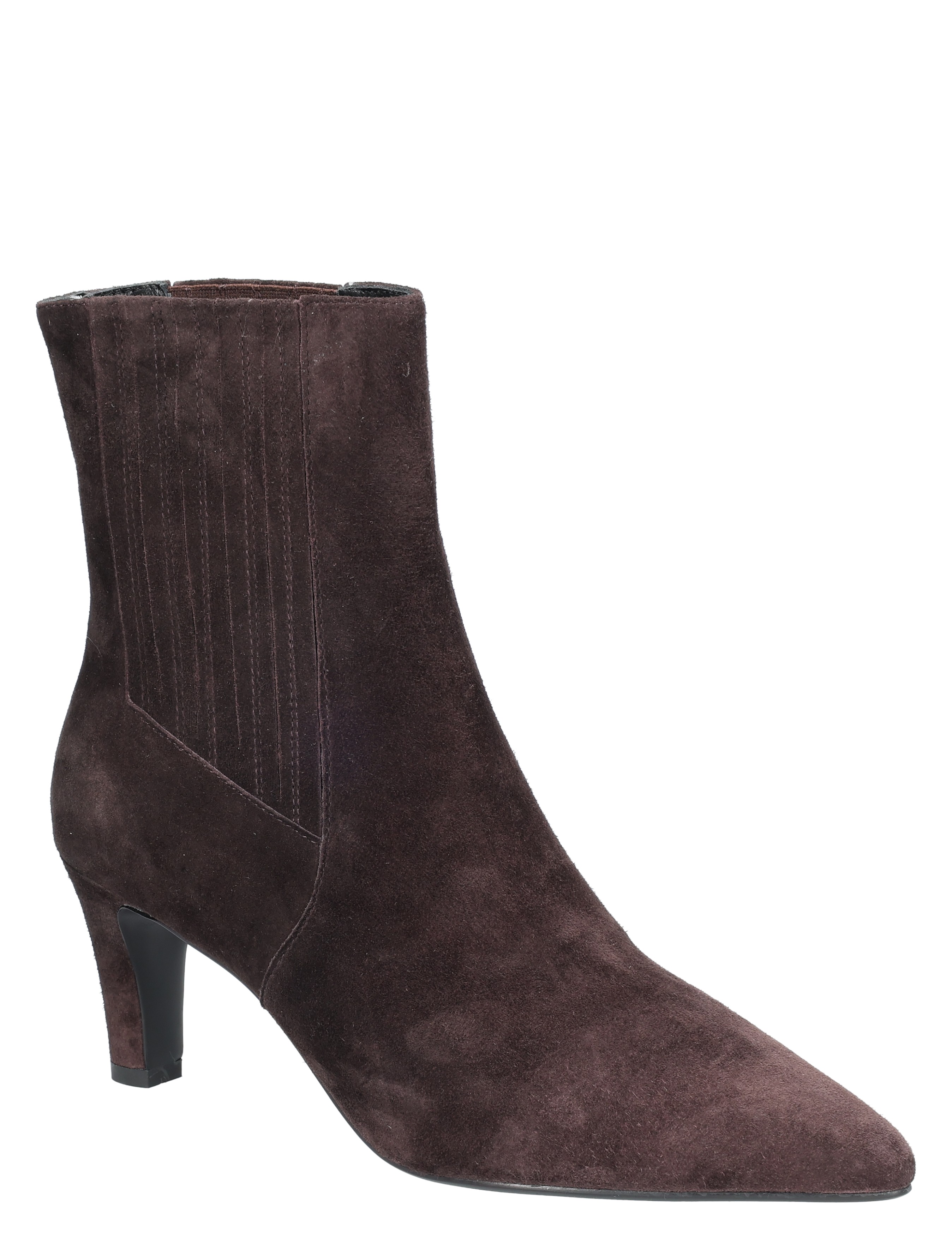 laars, suède, bruine, enkellaarzen, hak, enkellaars, suede, bruine kleur, hak, riempjes/jersey stretch, laars, enkellaar, bruine suède, korte hak, boots, ankleboot, midheel, brown, suede, elastic-gored, knielaarzool, boot, bruine suede, hiel, enkelhoog