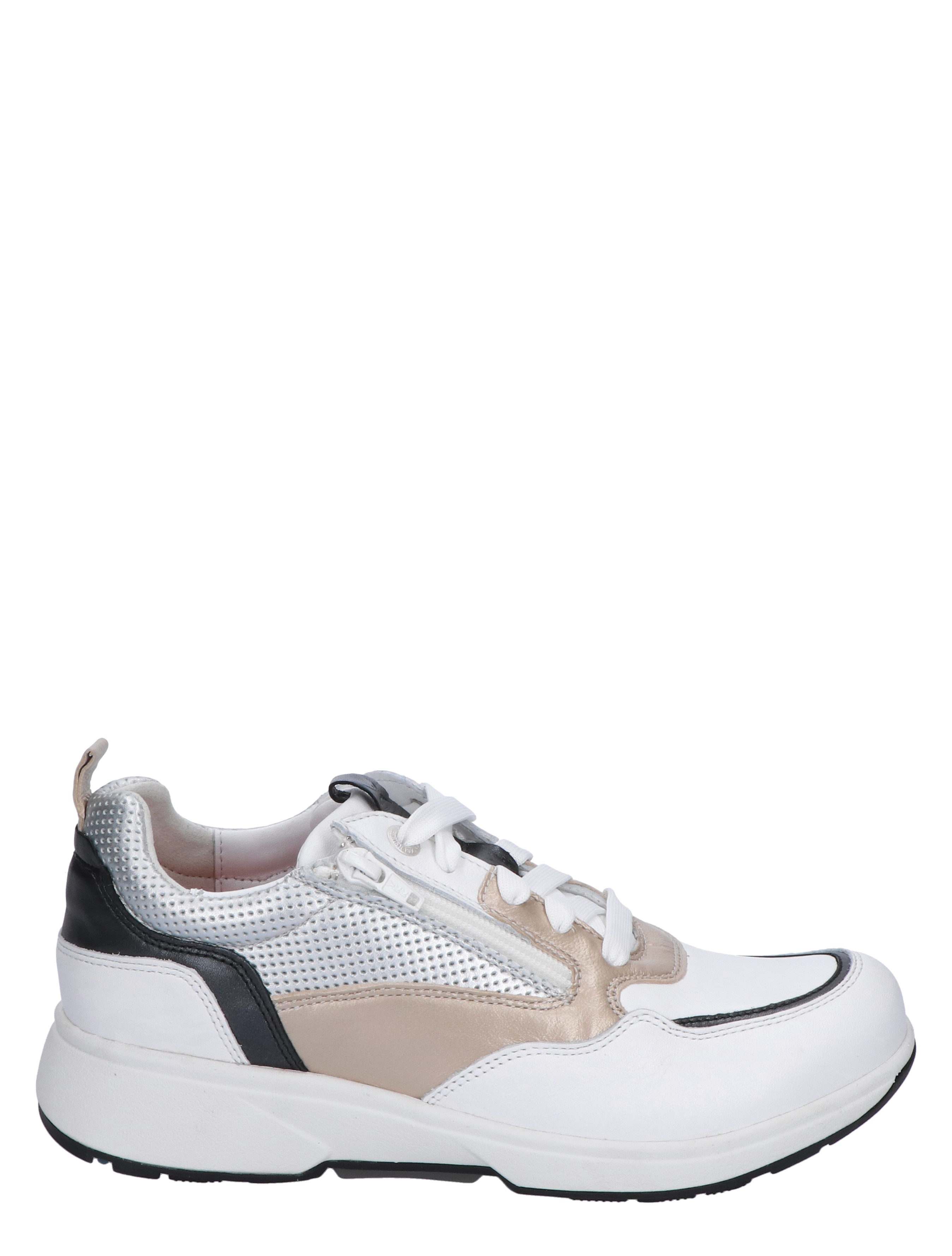 Xsensible - 30215.3 Grenoble 151 White Combi H-Wijdte - Dames - Veterschoenen - Casual Veterschoenen - 43895_88_1