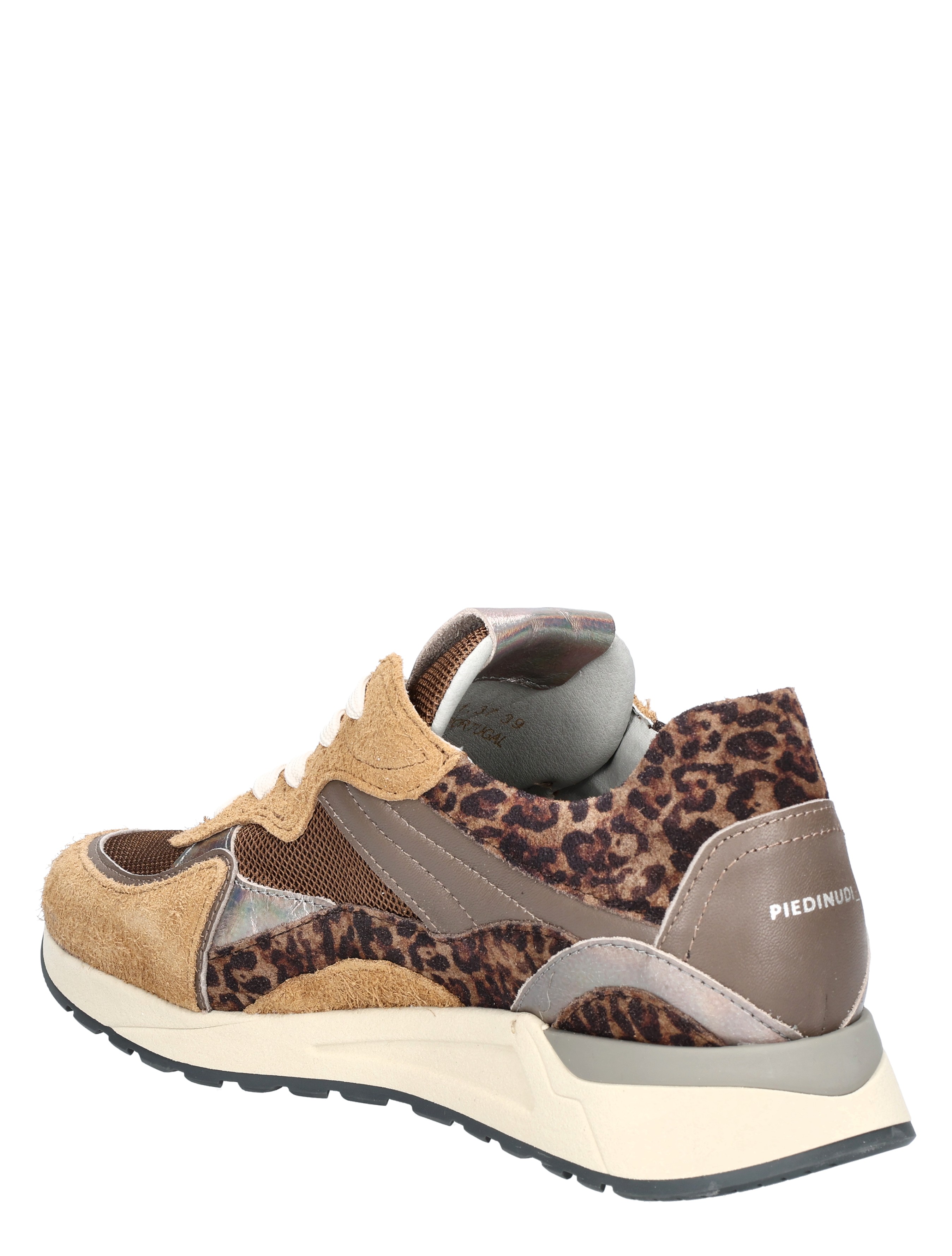 Piedi Nudi - Nova Taupe H-wijdte - Dames - Veterschoenen - Casual Veterschoenen - 49136_77_4