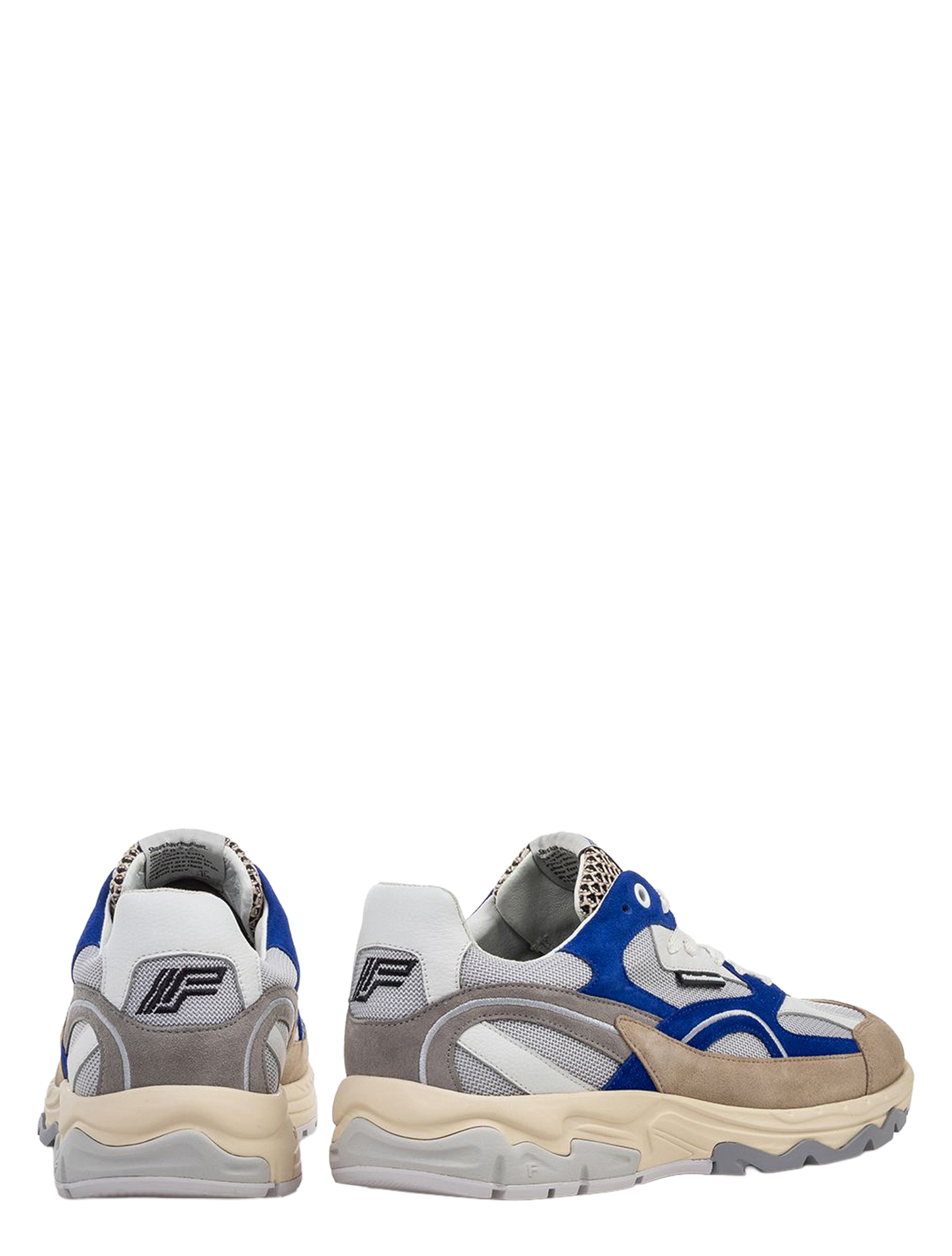 Floris van Bommel - De Rezer 10258 01.26 Blue G+Wijdte - Heren - Lage Sneakers - Sneakers - 51445_33_4