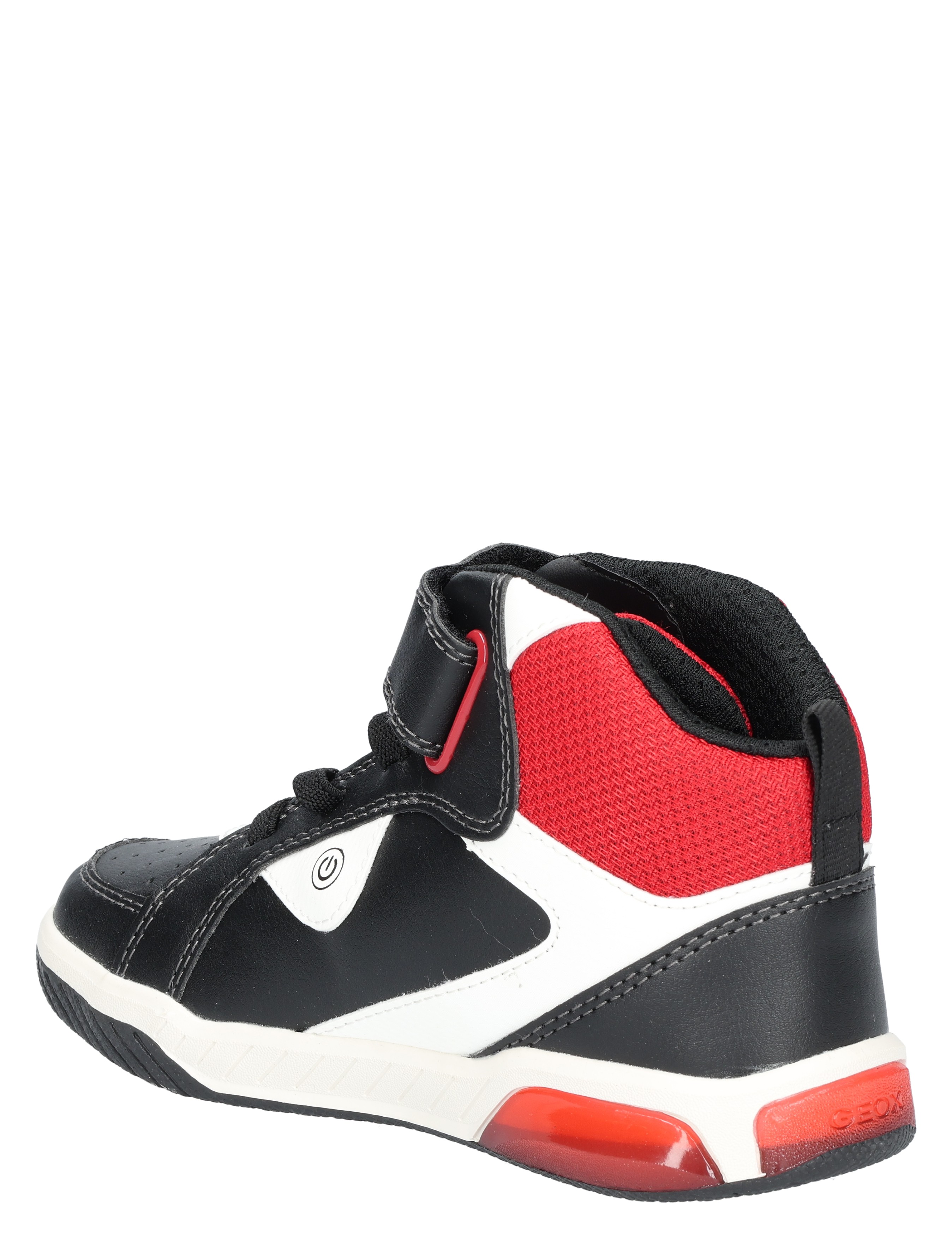 Geox - Inek Boy Baseball Black Red - Jongens - Boots - Veter Boots - 48252_14_4