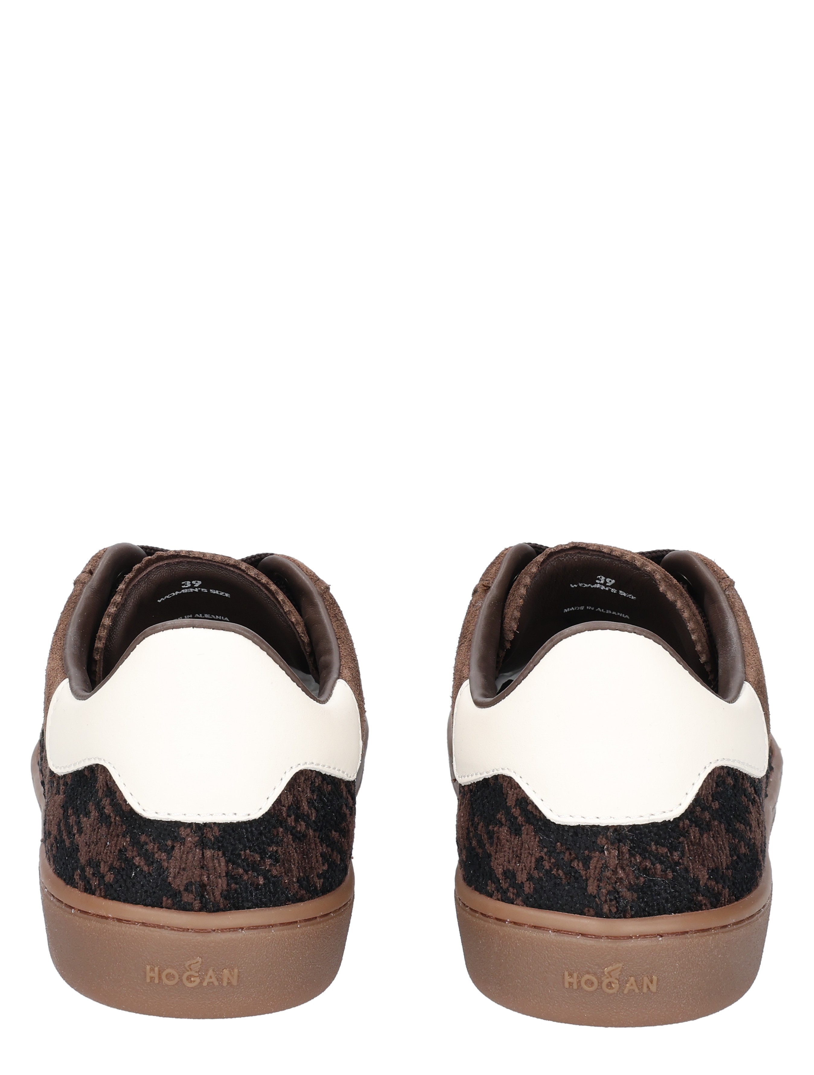 sneakers, canvas, brown, white, patterned