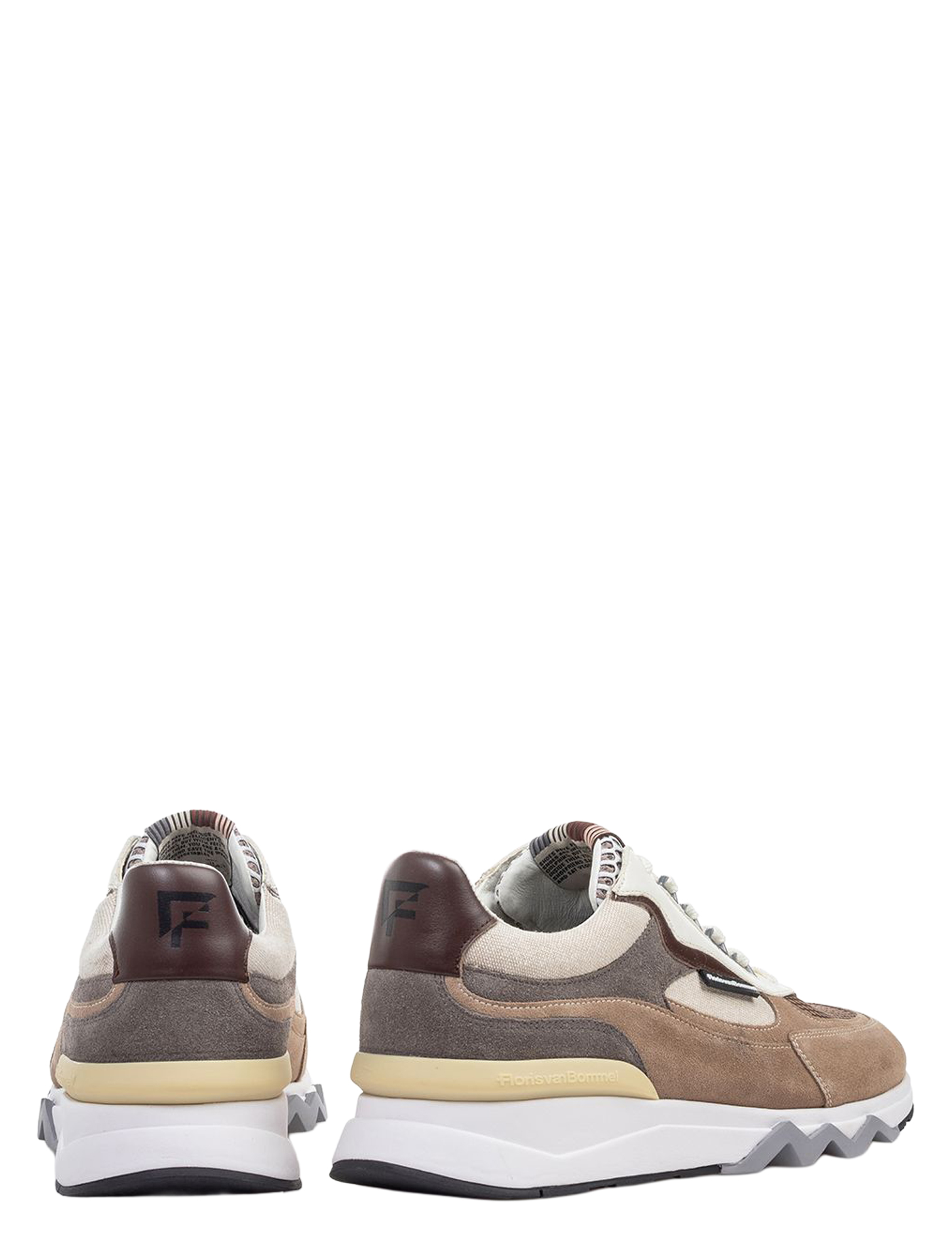 Floris van Bommel - De Zager 10234 12.08 Light Brown G+Wijdte - Heren - Lage Sneakers - Sneakers - 51436_77_4