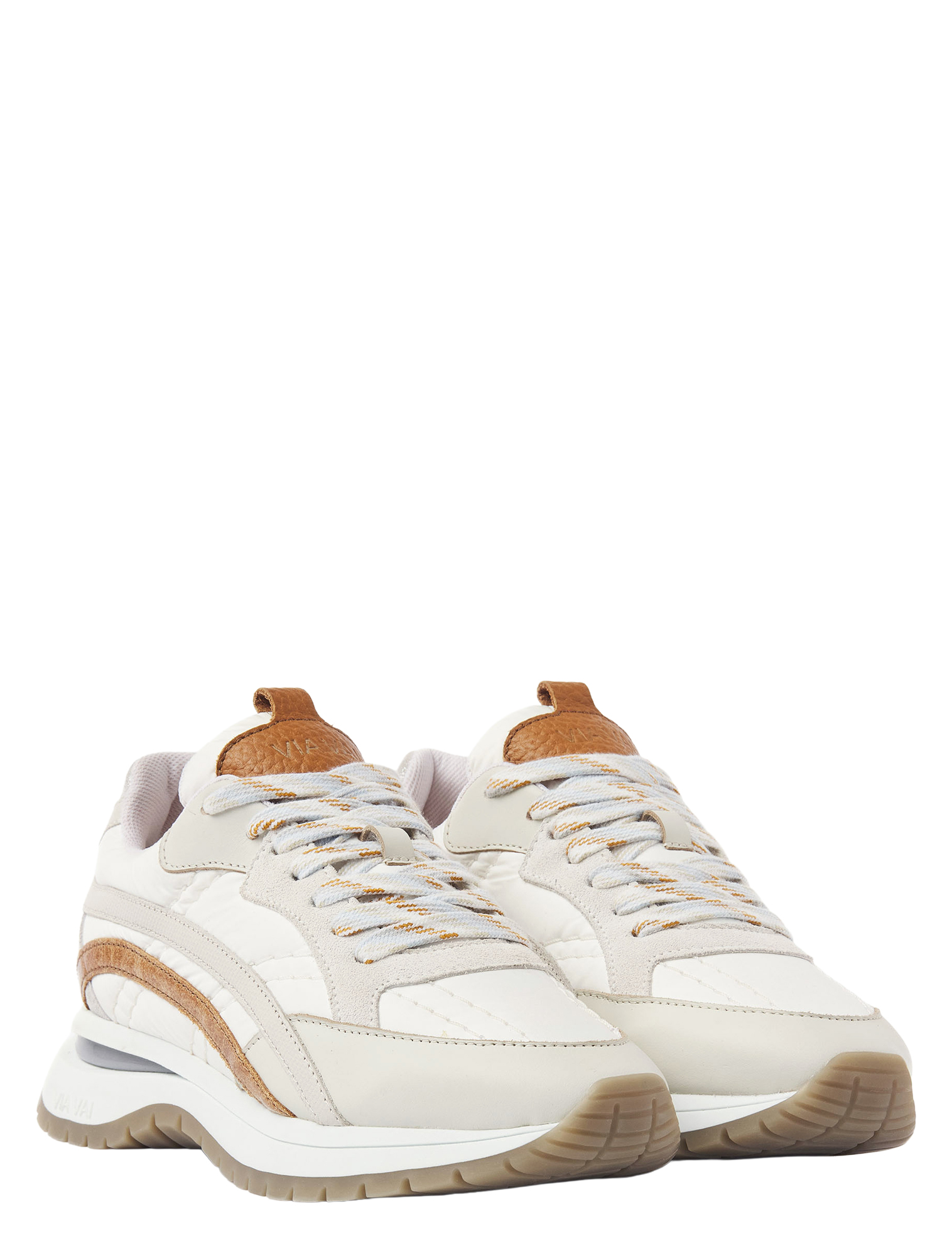 VIA VAI - 62363 Usher Skye 03-252 Cross Creme - Sneakers - Dames - Lage Sneakers - 51348_77_2