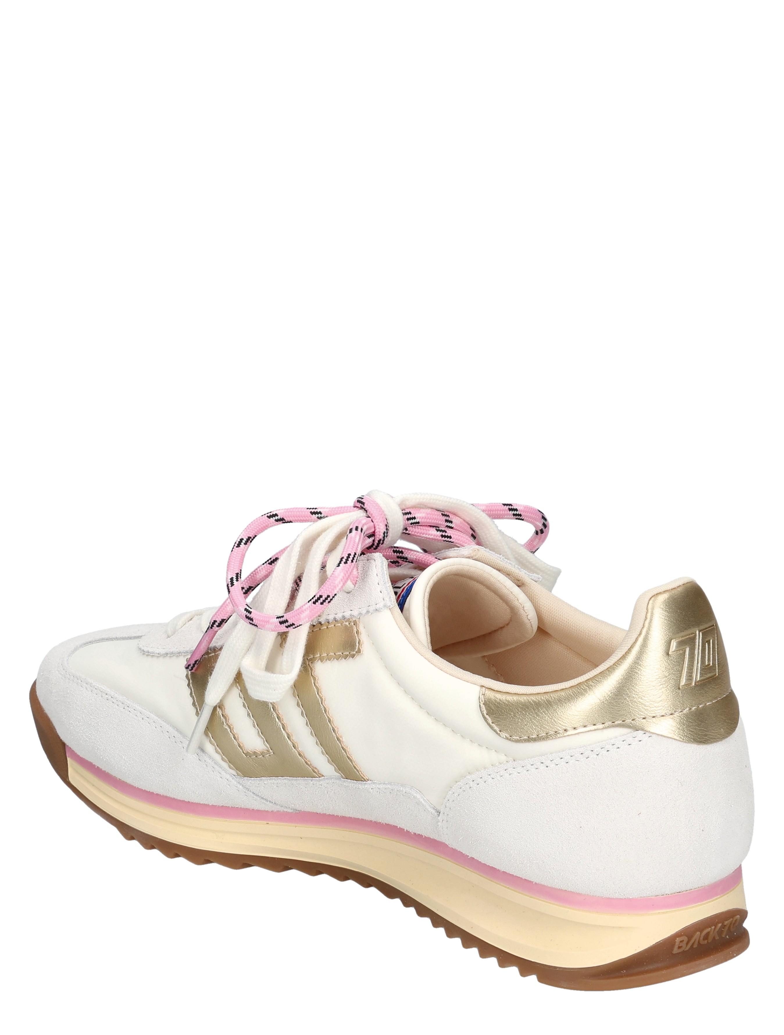Back 70 - Jogger N26-201 Nylon Sponge White - Sneakers - Dames - Lage Sneakers - 50720_75_4