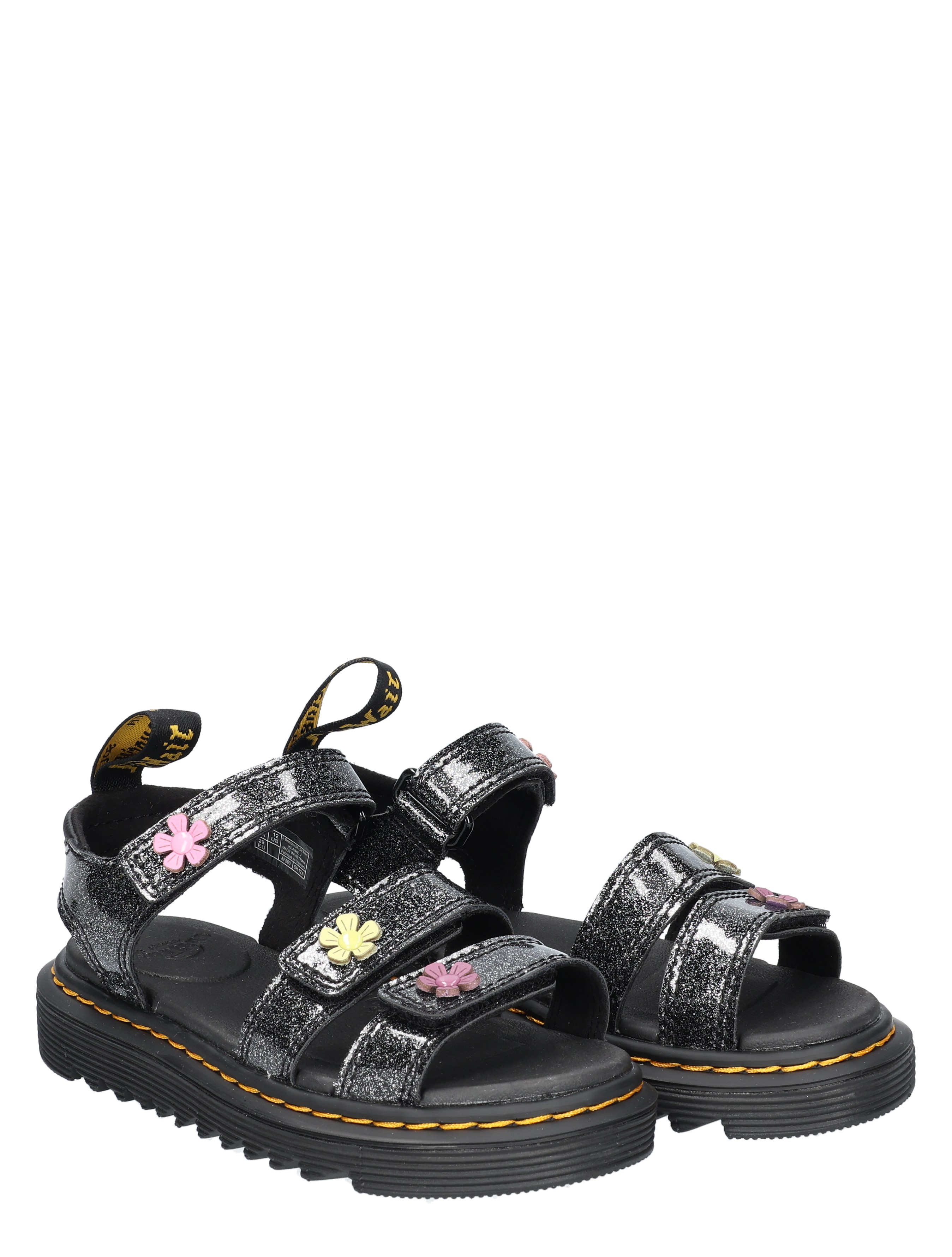 Dr. Martens - Klaire 31637038-31639038 Black Glitte - Meisjes - Sandalen - 49829_10_5