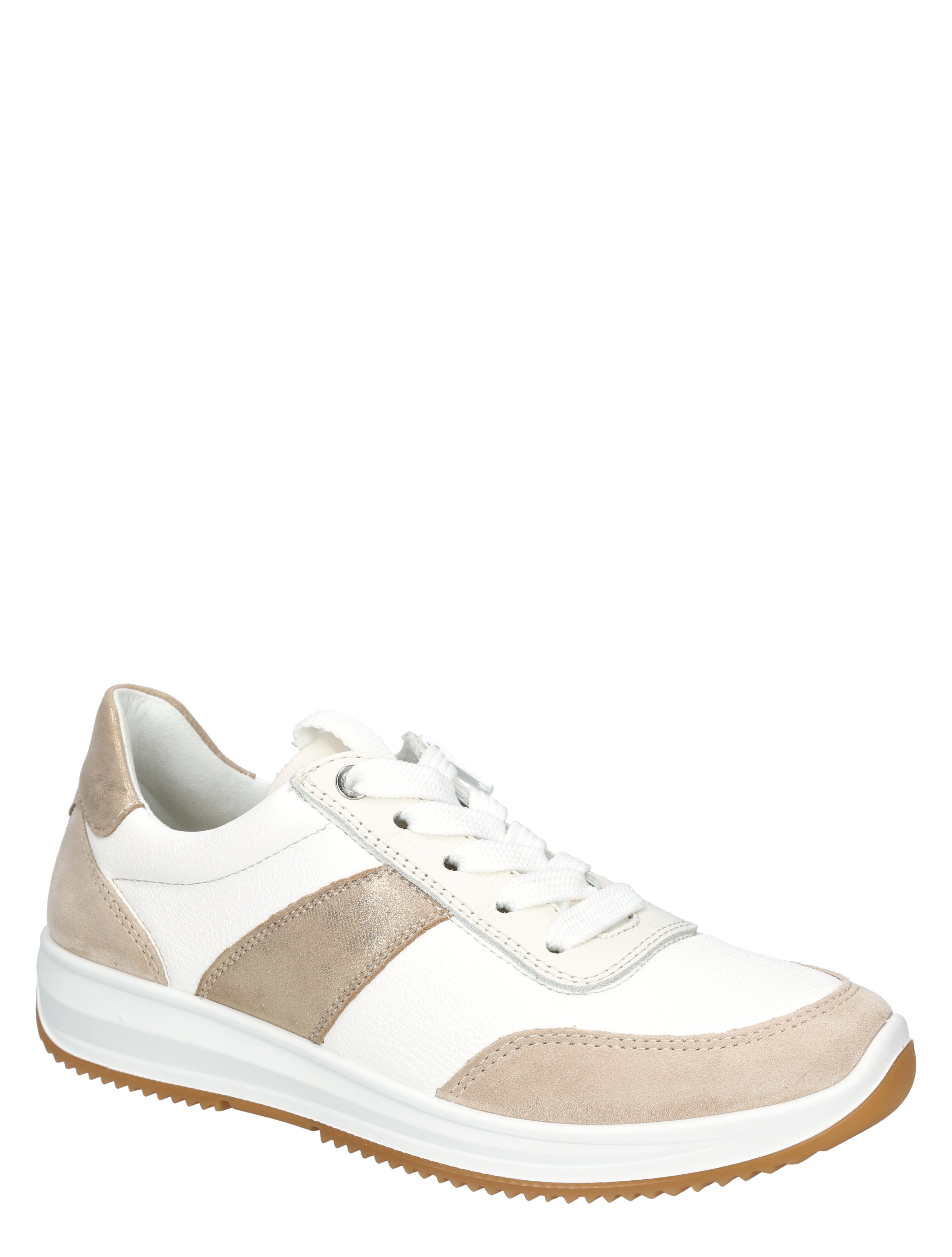 Ara - 12-25532-08 08 Beach Cream White - Dames - Veterschoenen - Casual Veterschoenen - 50443_87_3
