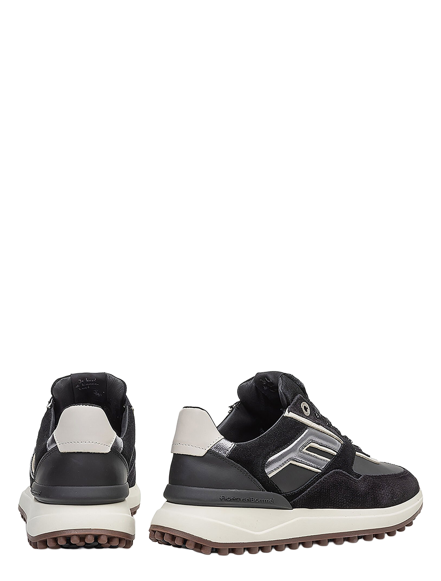Floris van Bommel - Noppi SFW-10128 10-01 Black G-Wijdte - Sneakers - Dames - Lage Sneakers - 50096_11_3
