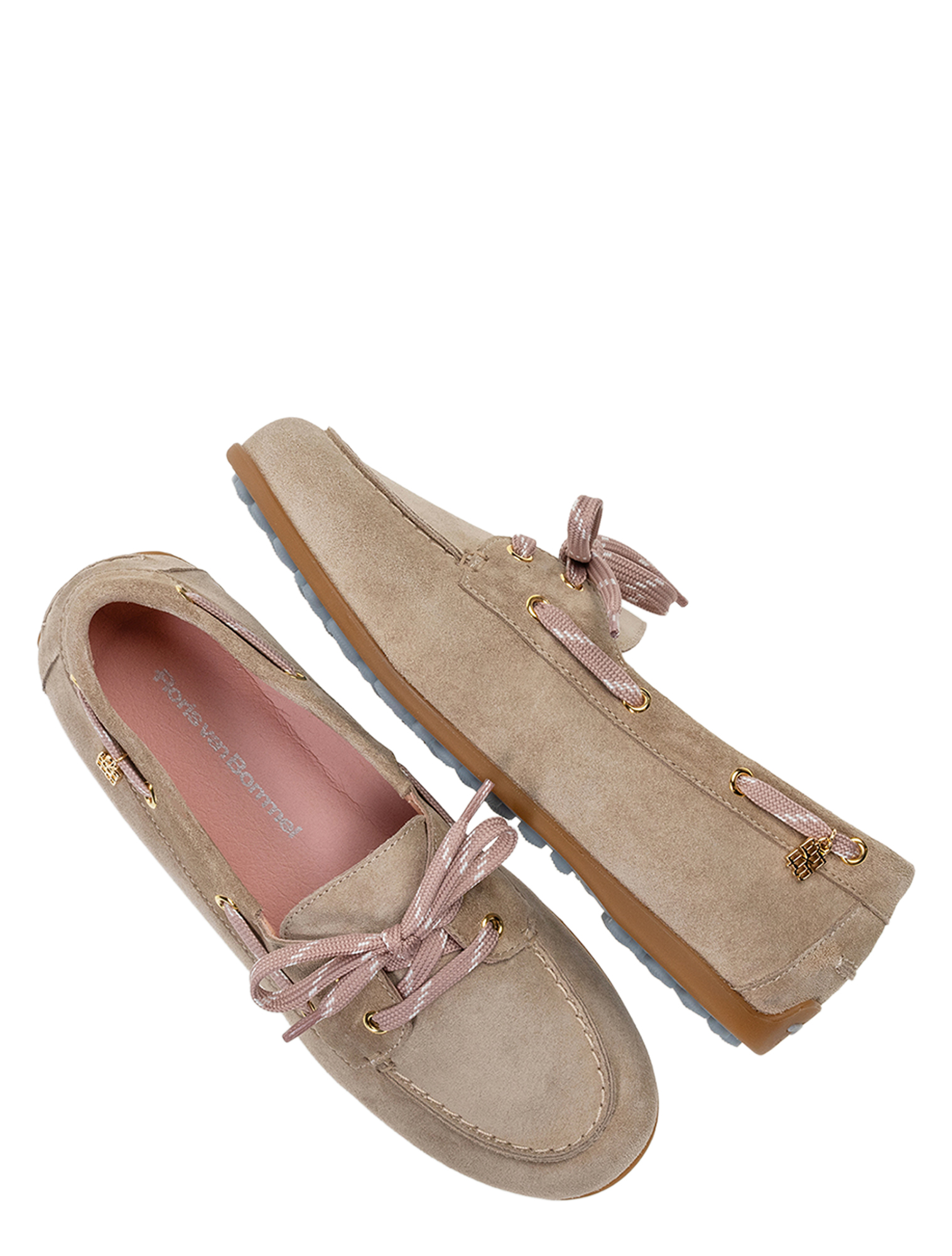 sneakers, lows, suede, veters, roze blik, plat stik, rubberzool, rietjes?