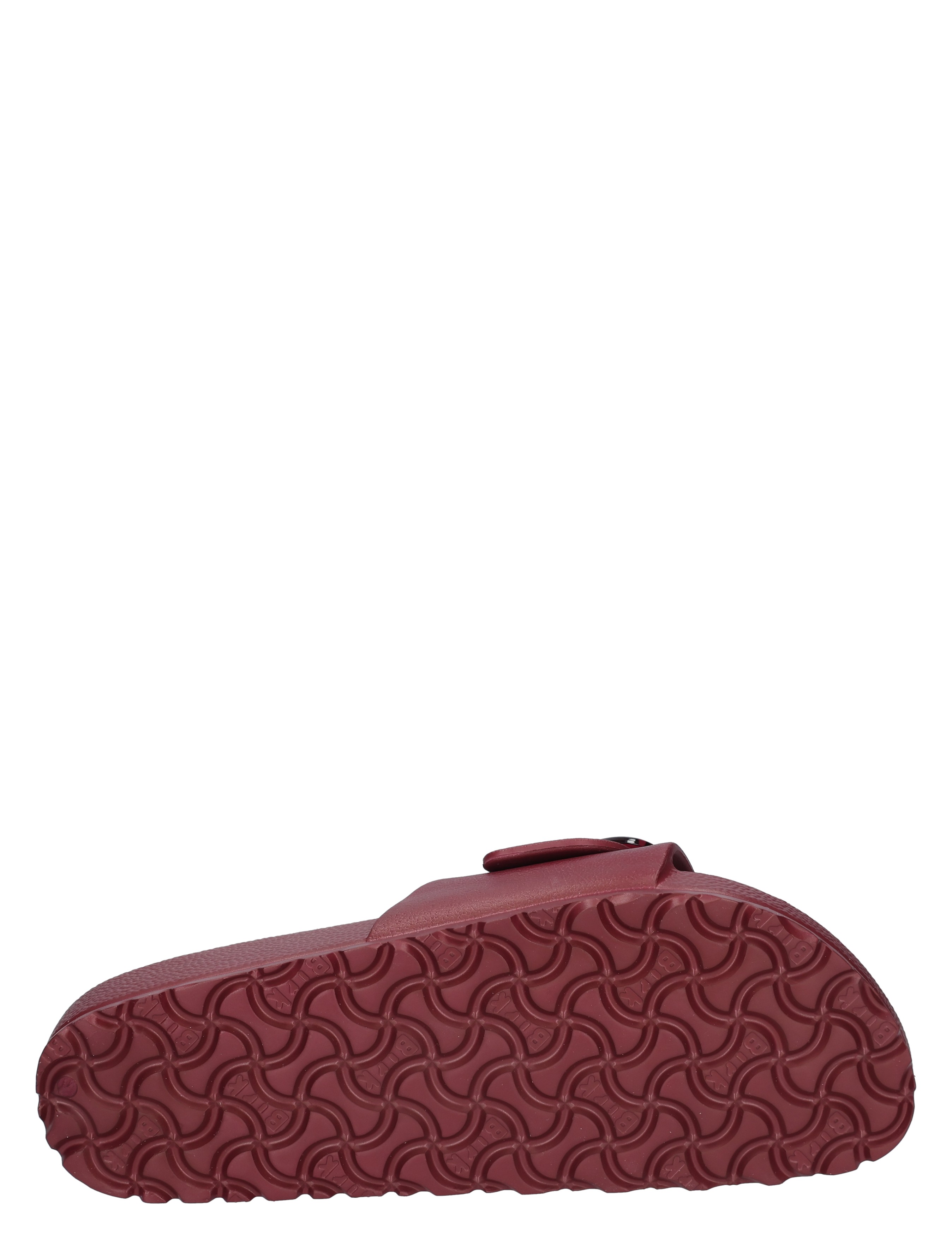 slip-ons, slippers, rubber sole, red, closed toe