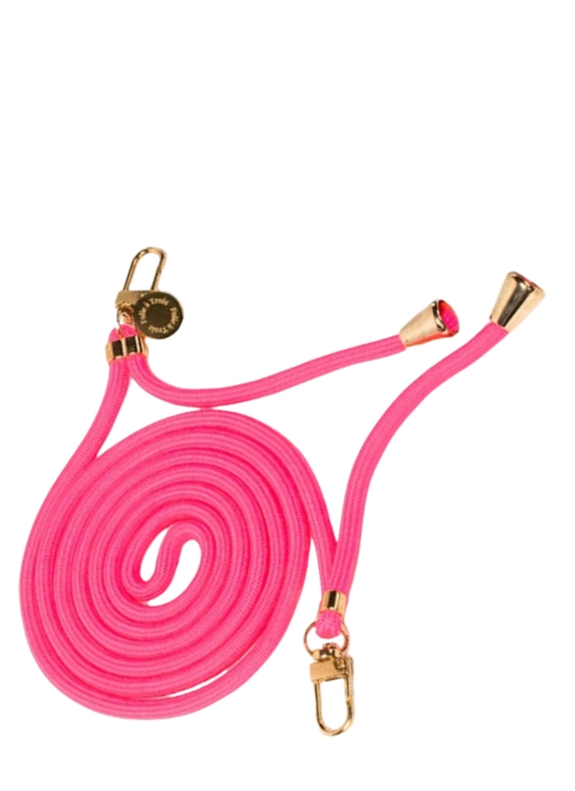 Colorful Phone Cord Neon Pink