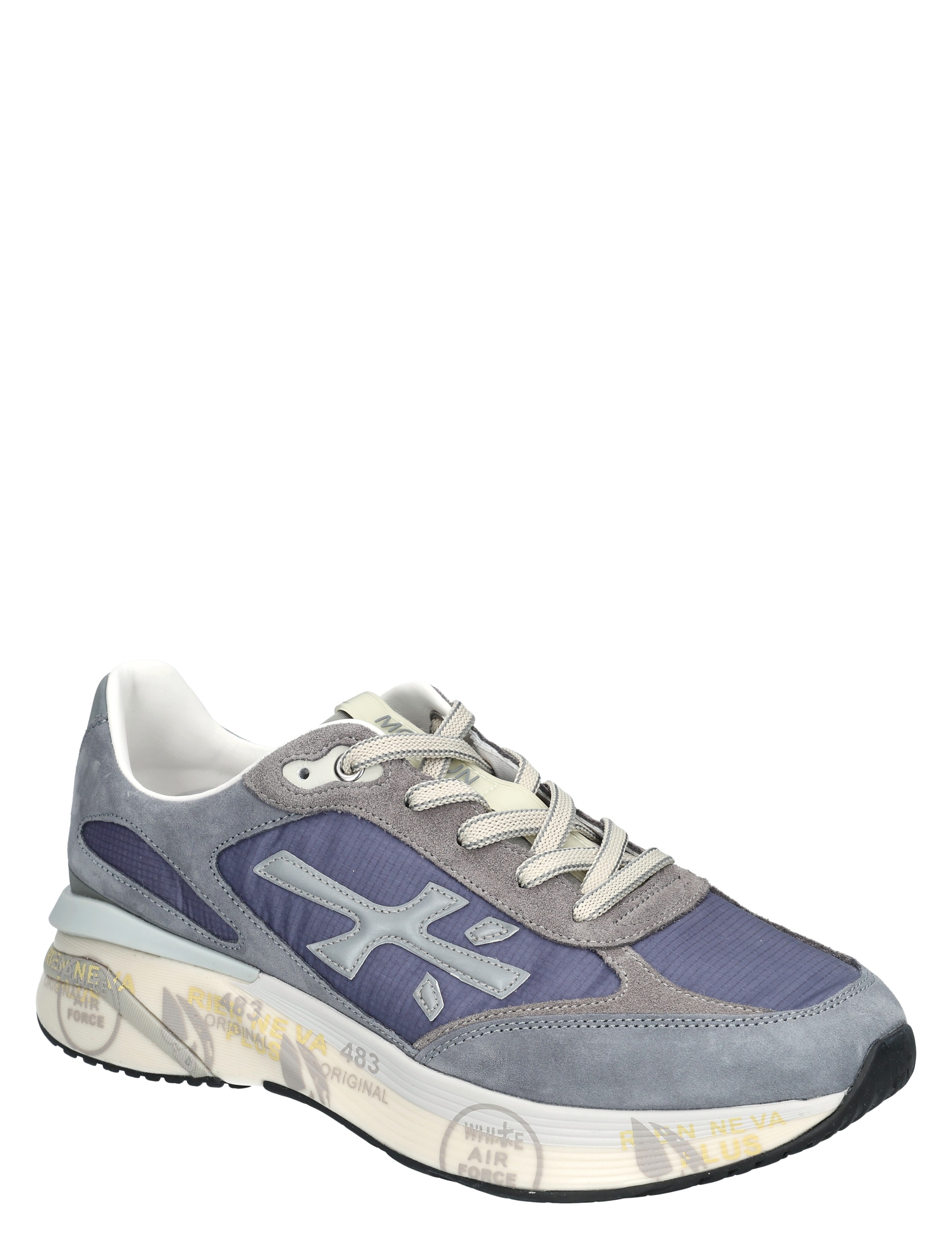 Premiata - Moerun Men 8077 Blue - Heren - Lage Sneakers - Sneakers - 50184_33_3