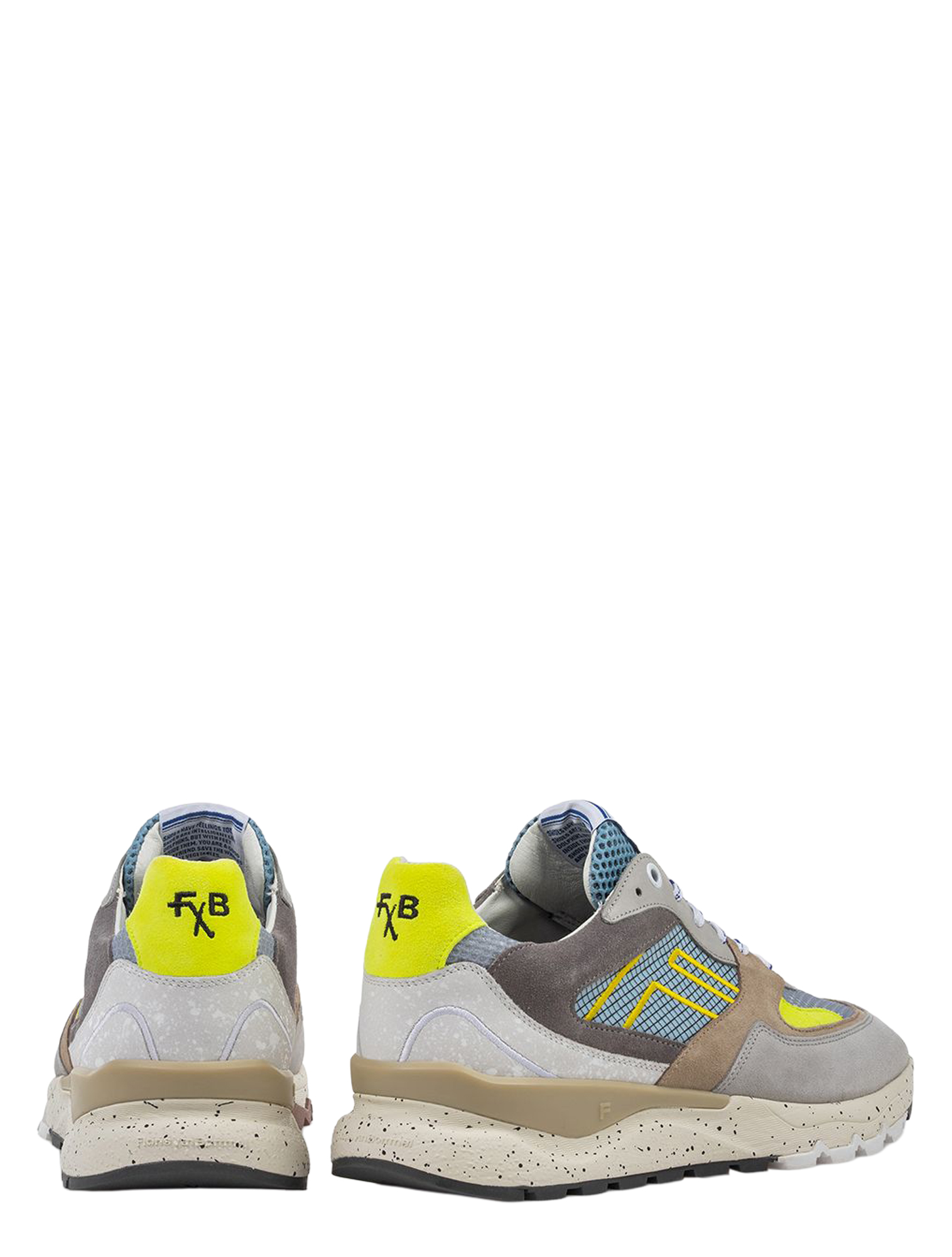 Floris van Bommel - De Treener 10243 06.00 Light Blue G+Wijdte - Heren - Lage Sneakers - Sneakers - 51439_33_4