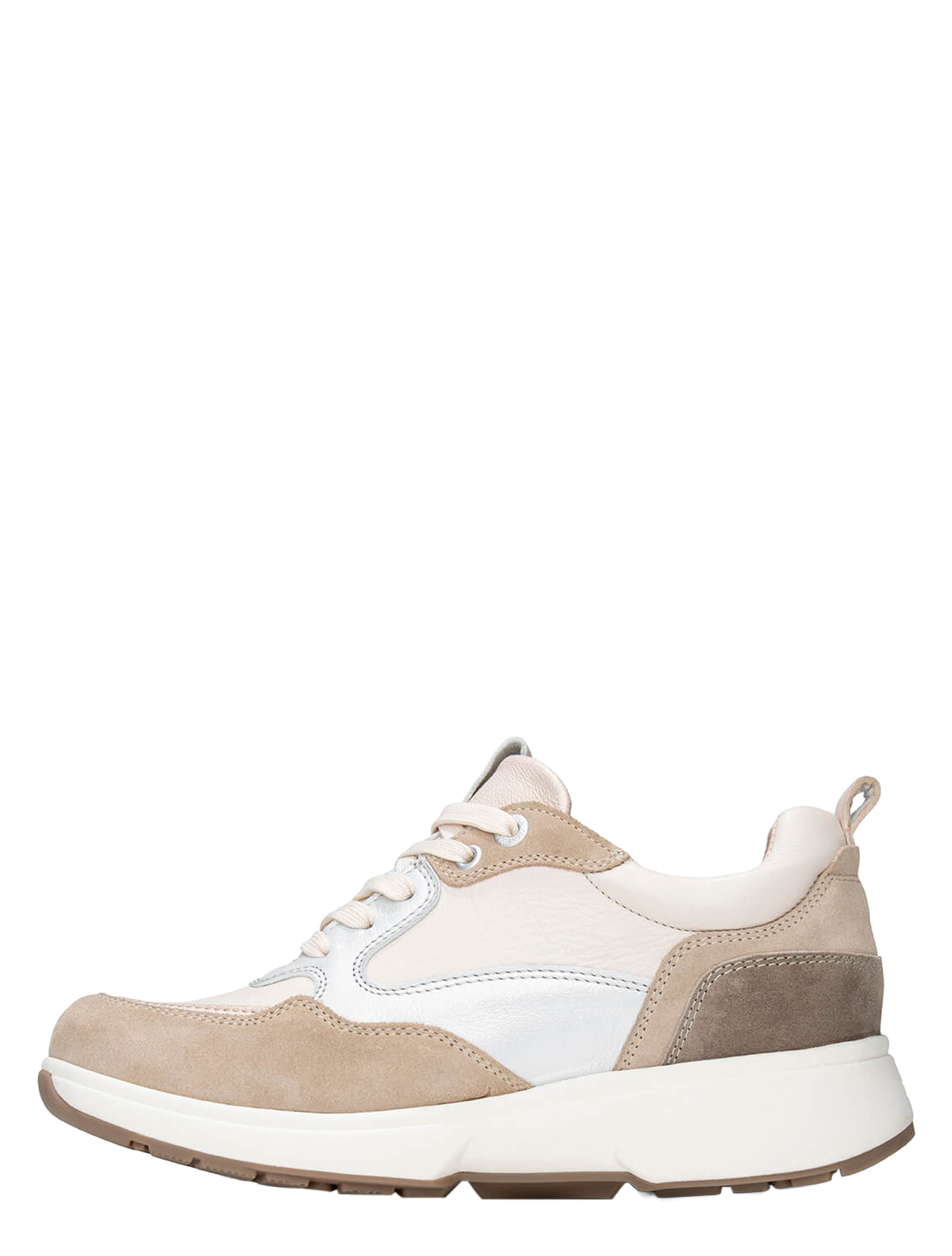 Xsensible - 30215.3 531 Taupe Combi H-Wijdte - Dames - Veterschoenen - Casual Veterschoenen - 51643_78_2