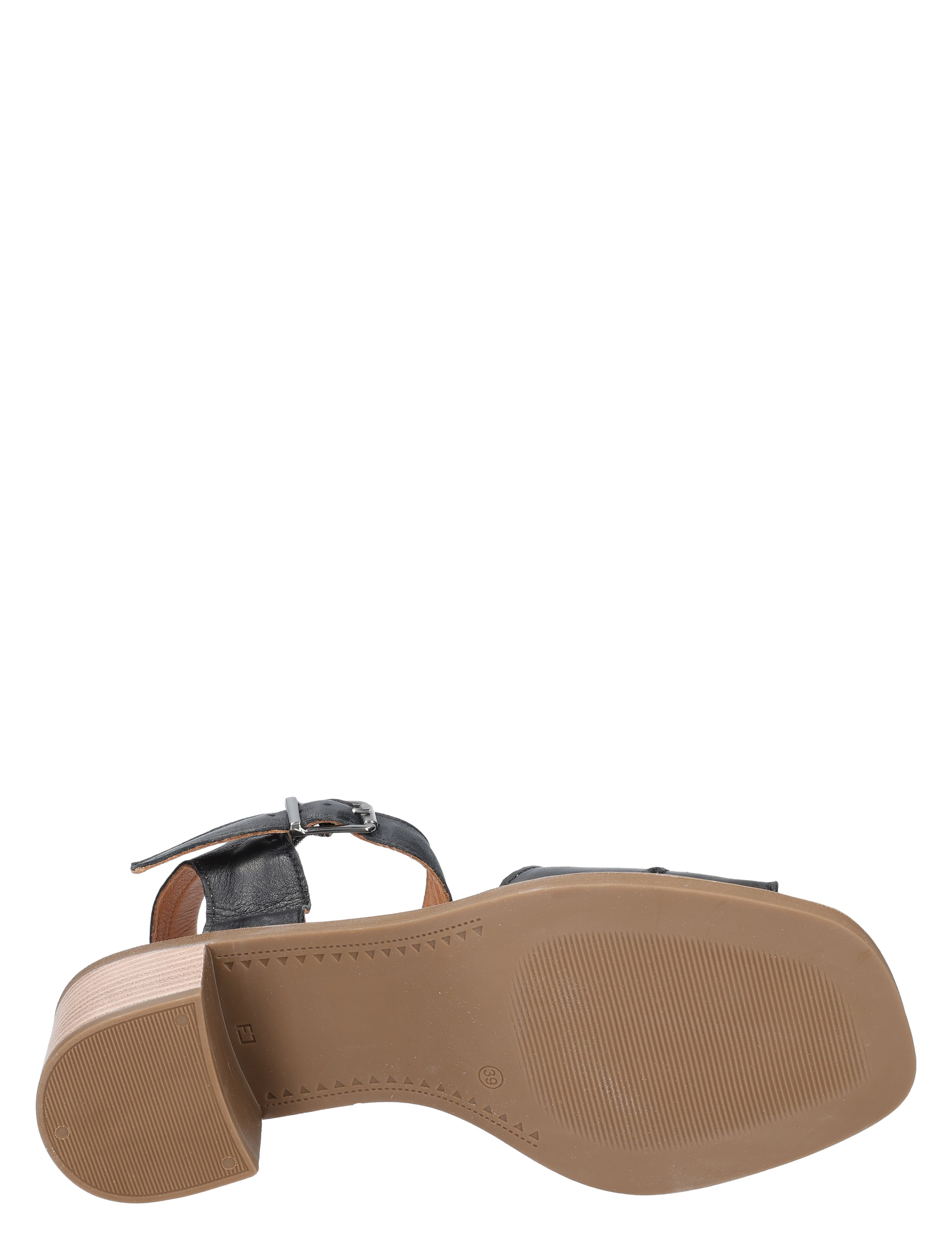 Cypres - Zoemi 2616148 Black Leather - Dames - Sandalettes - 50858_11_8