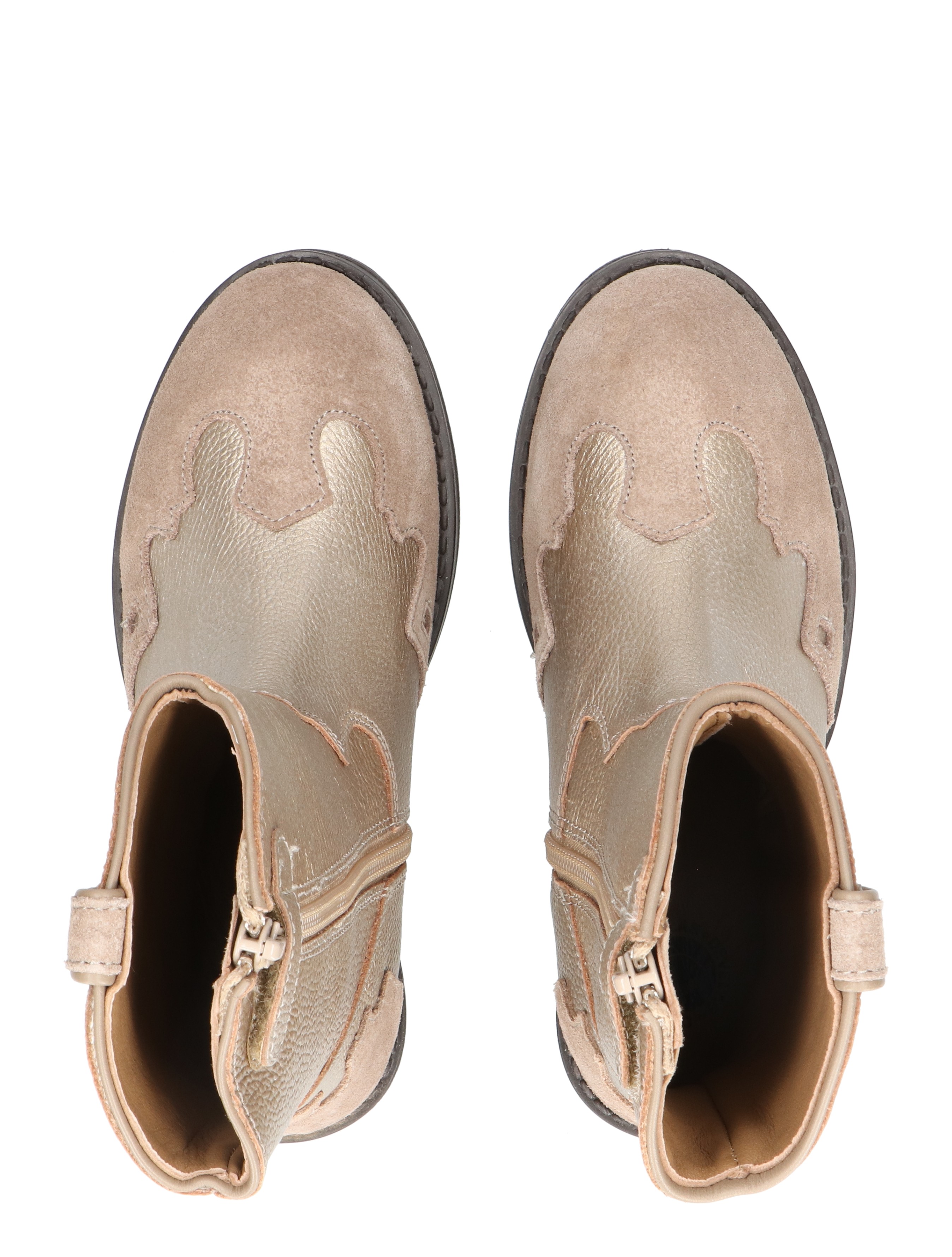 Develab - 44418 351 Gold Metallic - Meisjes - Boots - Cowboylaarzen - 49250_53_7