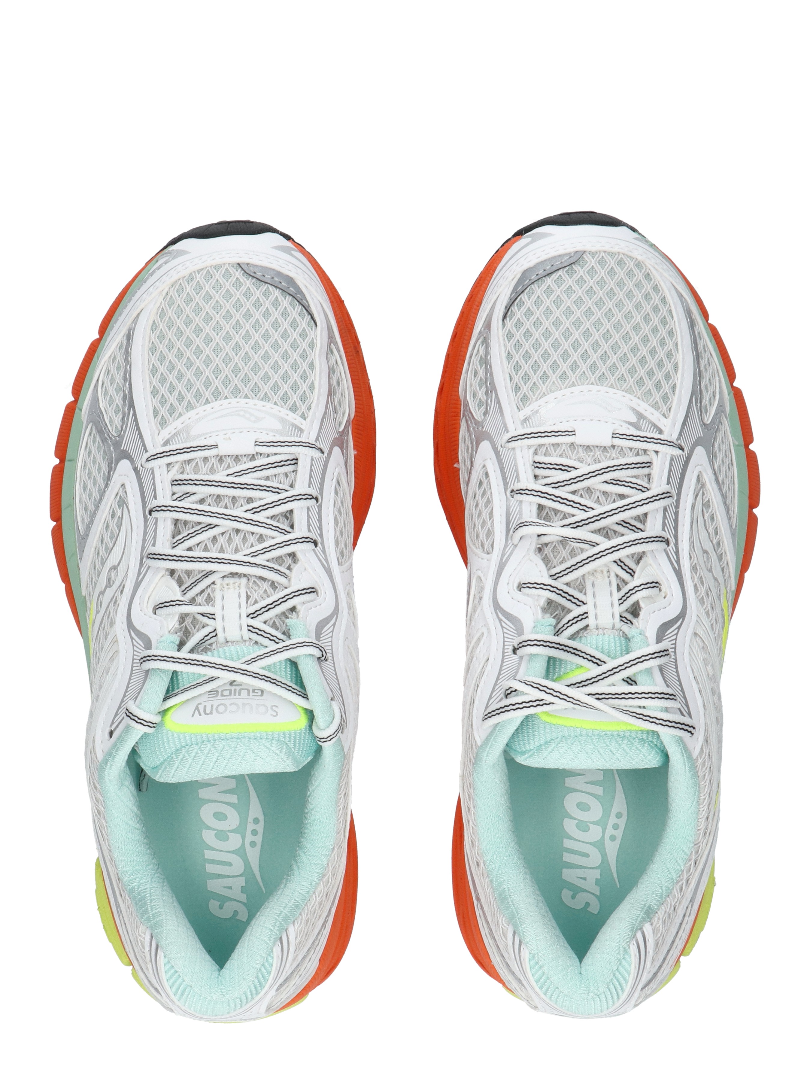 Saucony - Progrid Guide 7 Women 31 White Multi - Dames - Sneakers - Lage Sneakers - 49686_75_7