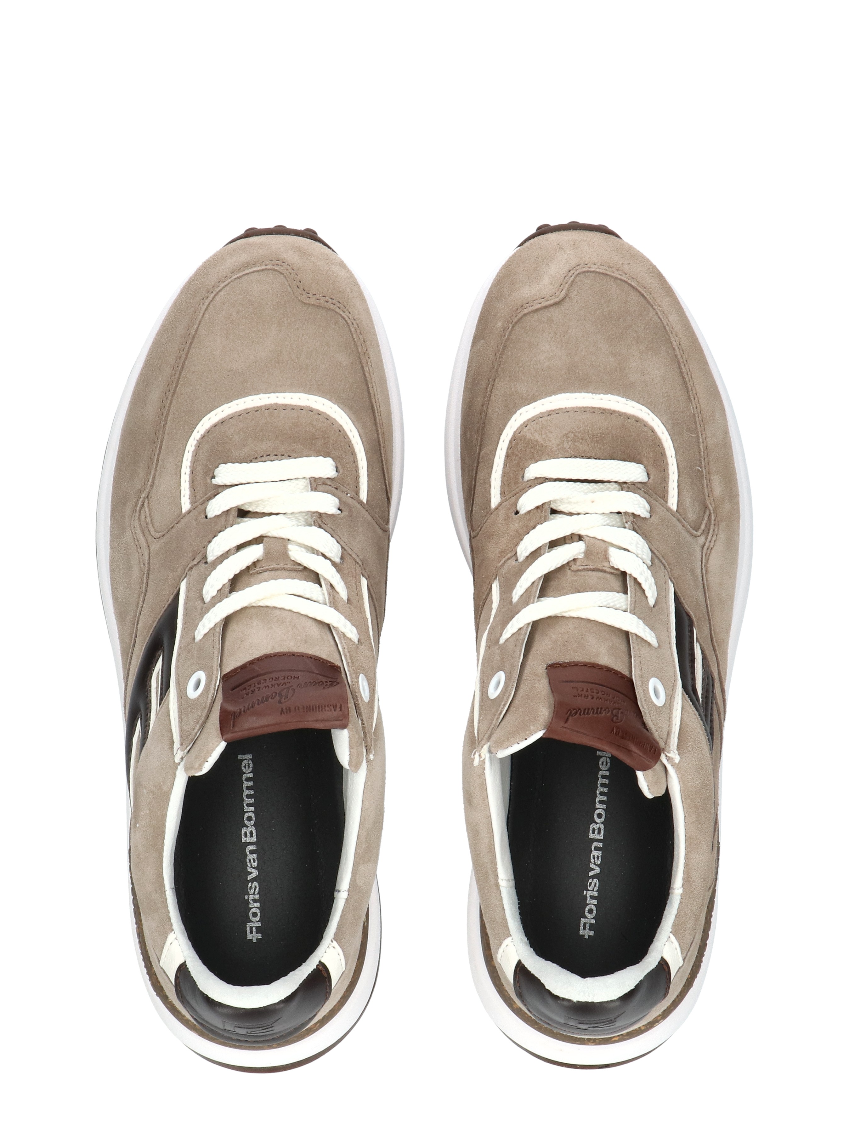 Floris van Bommel - Noppi 10223 22-03 Light Brown G+ Wijdte - Heren - Lage Sneakers - Sneakers - 50658_22_8