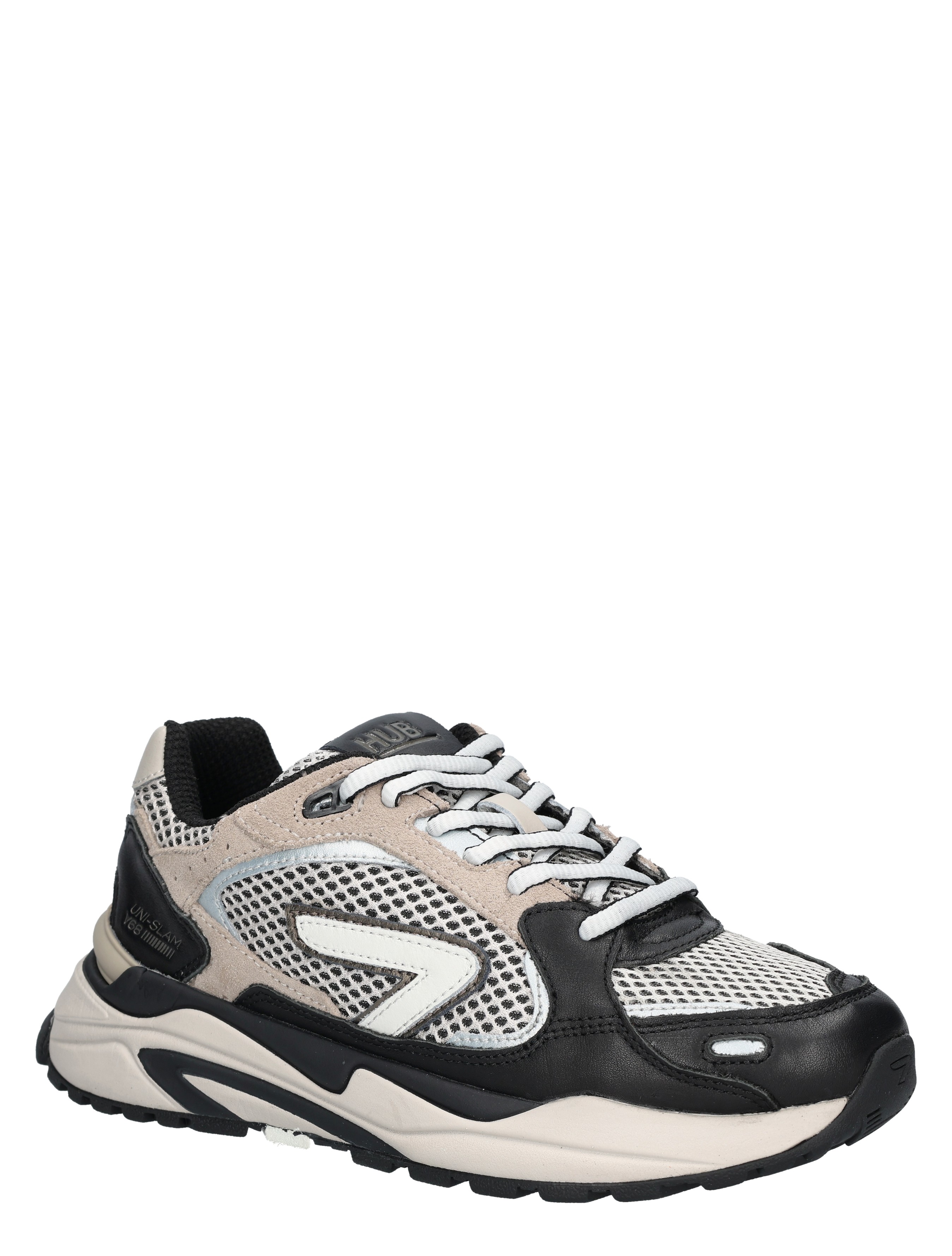 Hub Footwear - Slam Women Black Off White - Sneakers - Dames - Lage Sneakers - 48467_19_3