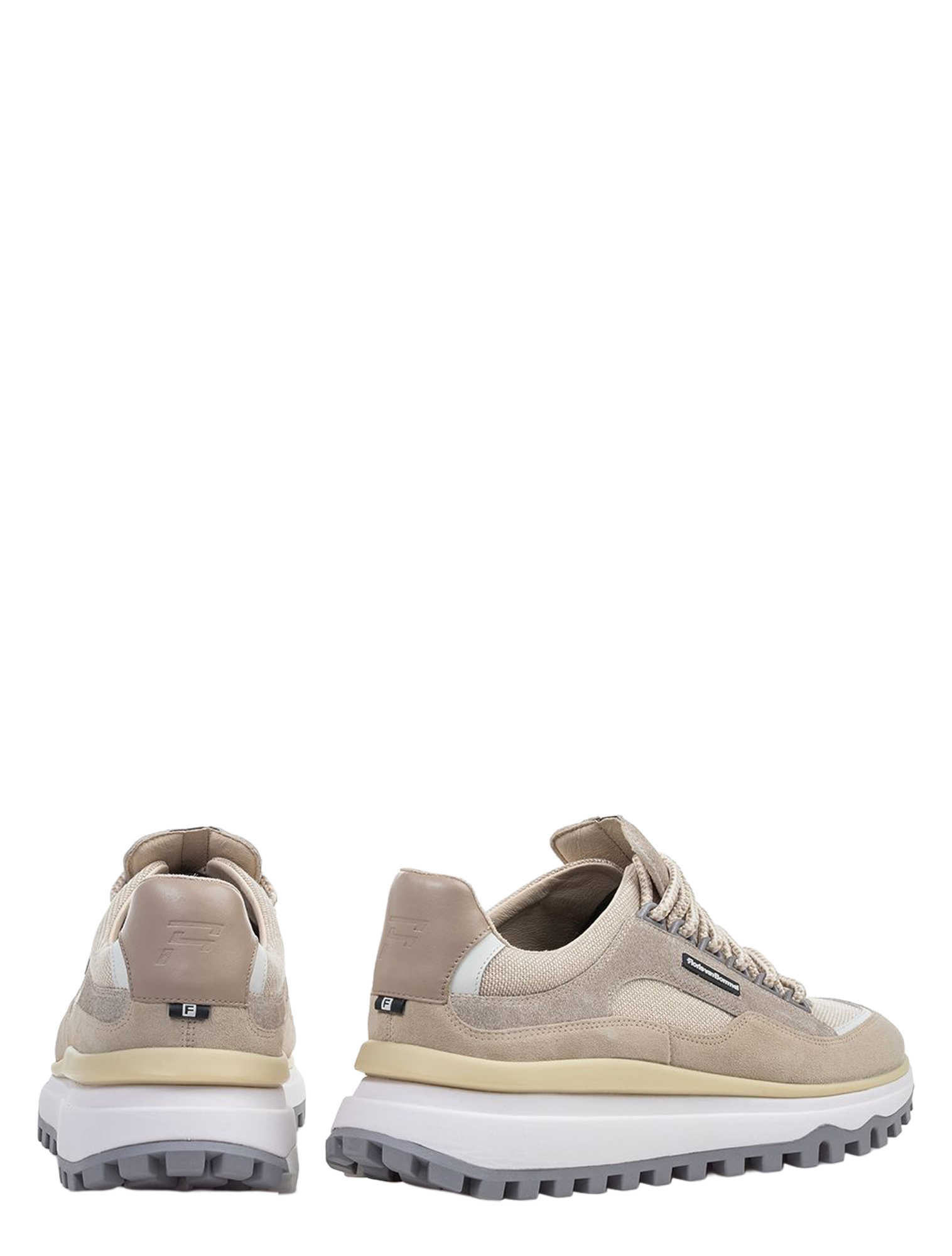 Floris van Bommel - De Gripper 10248 03.08 Naturel G+Wijdte - Heren - Lage Sneakers - Sneakers - 51443_77_4