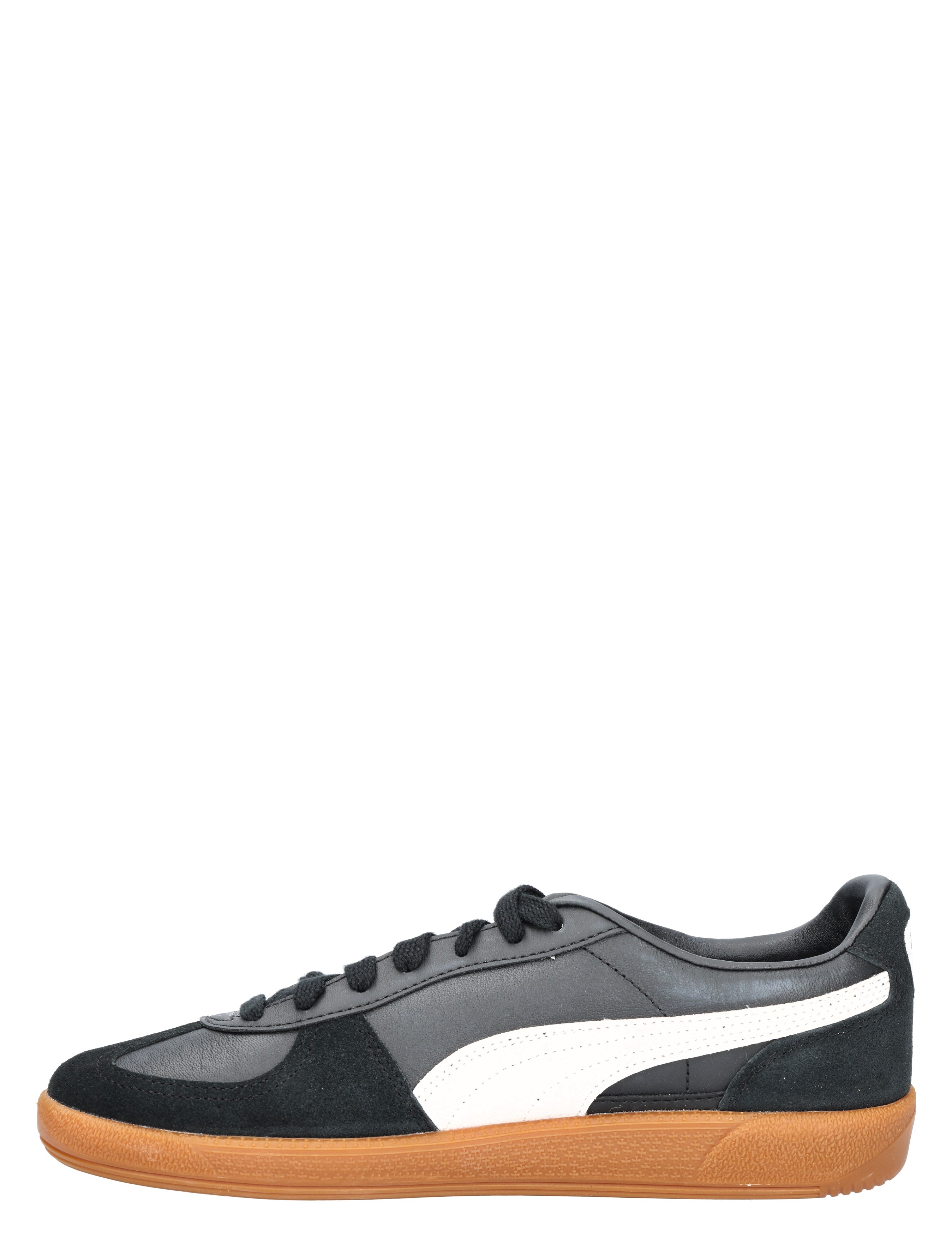 Puma - Palermo 396464 03 Black Leather - Heren - Lage Sneakers - Sneakers - 48073_11_2