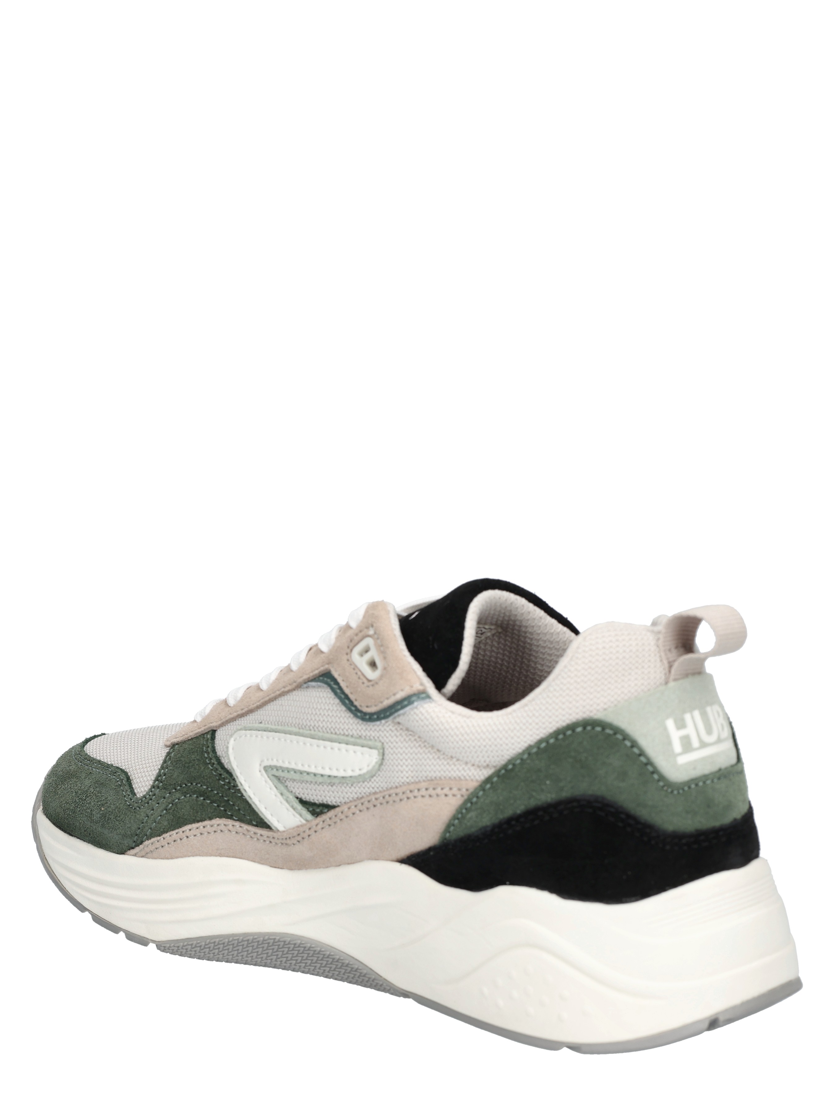 Hub Footwear - Glide Men Light Bone Off White - Heren - Lage Sneakers - Sneakers - 48462_76_4