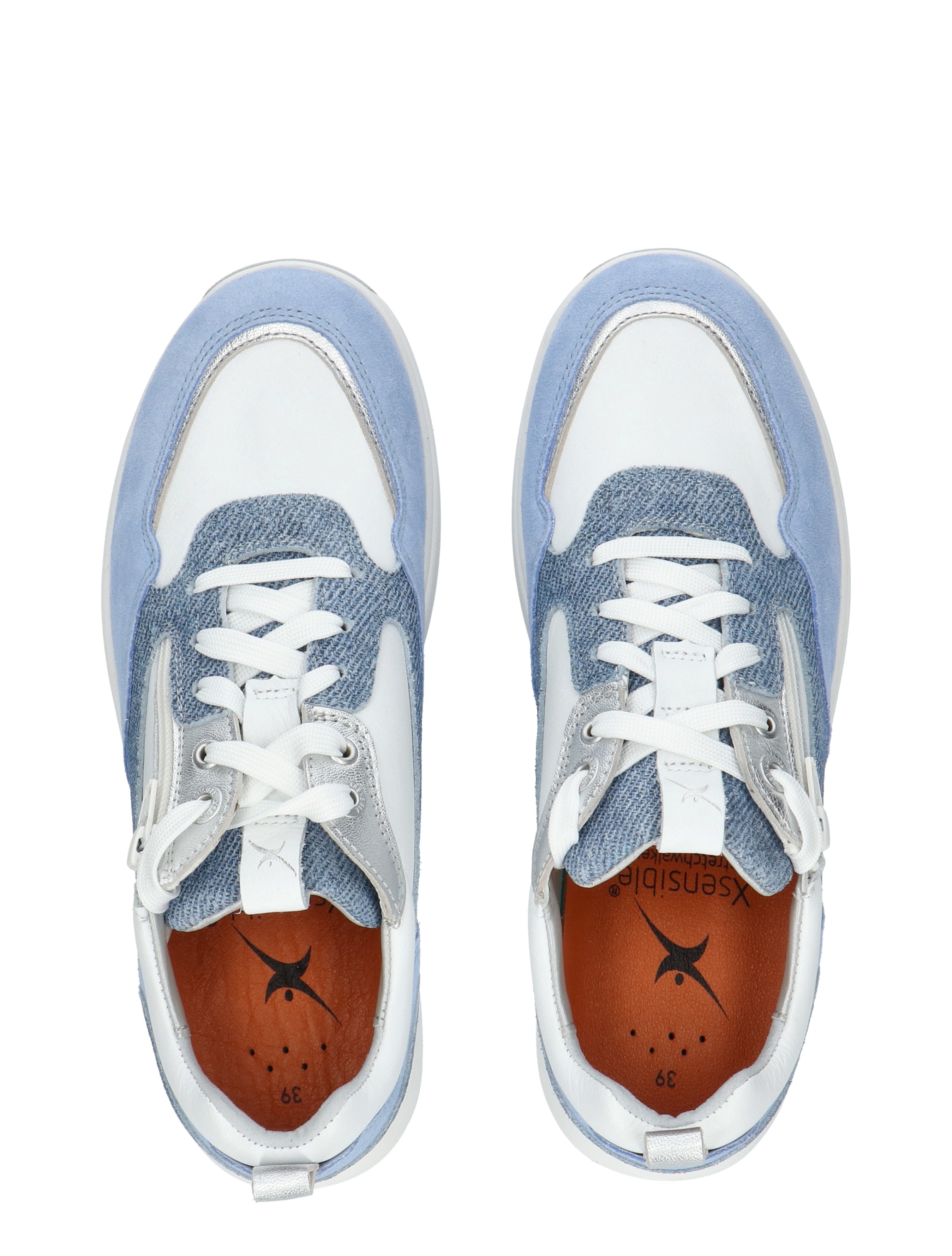 Xsensible - 30215.3 HX Grenoble 205 Light Blue H-Wijdte - Dames - Veterschoenen - Casual Veterschoenen - 48783_03_7