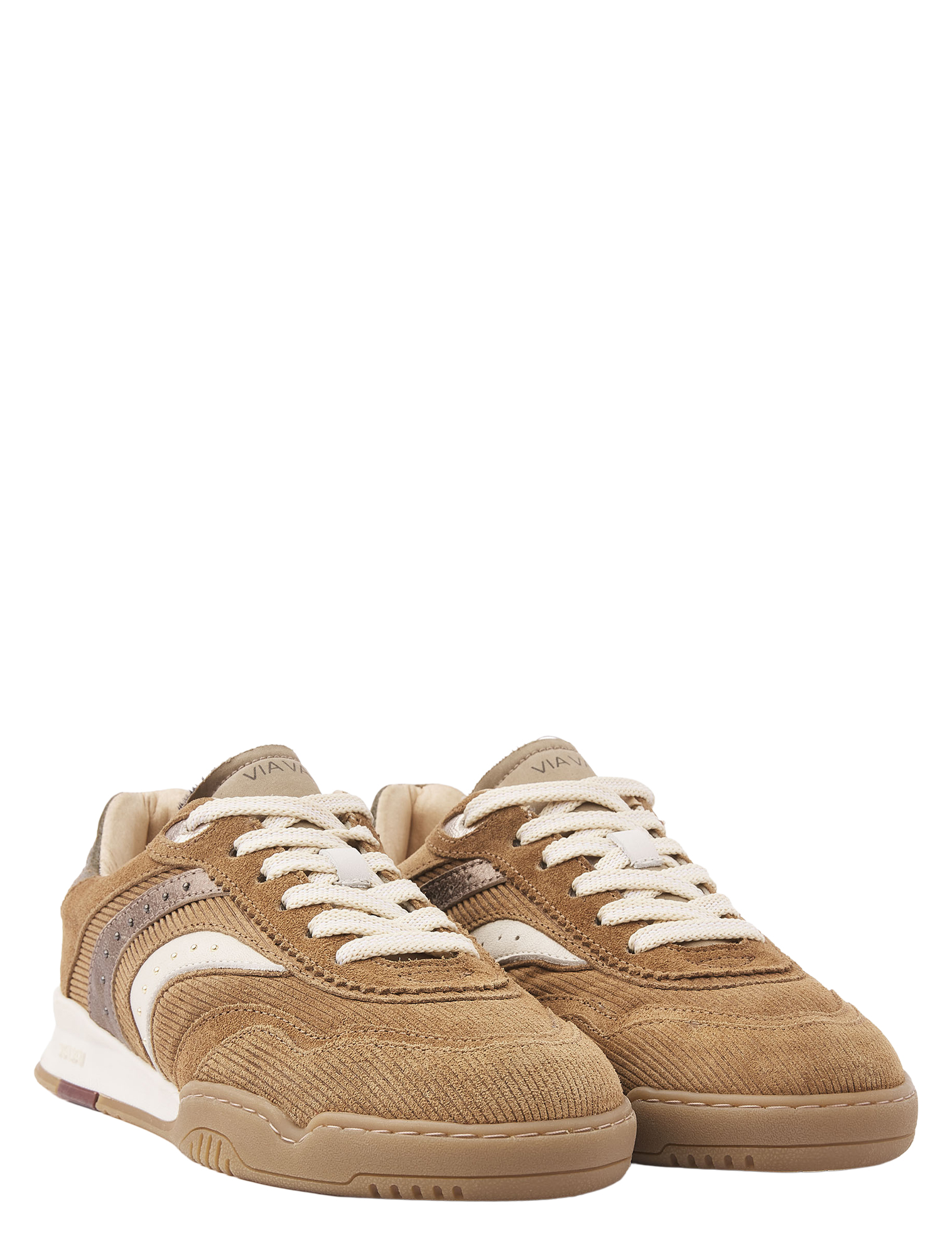 VIA VAI - 62390 Kris Pax Light Brown - Dames - Sneakers - Lage Sneakers - 52862_02_2