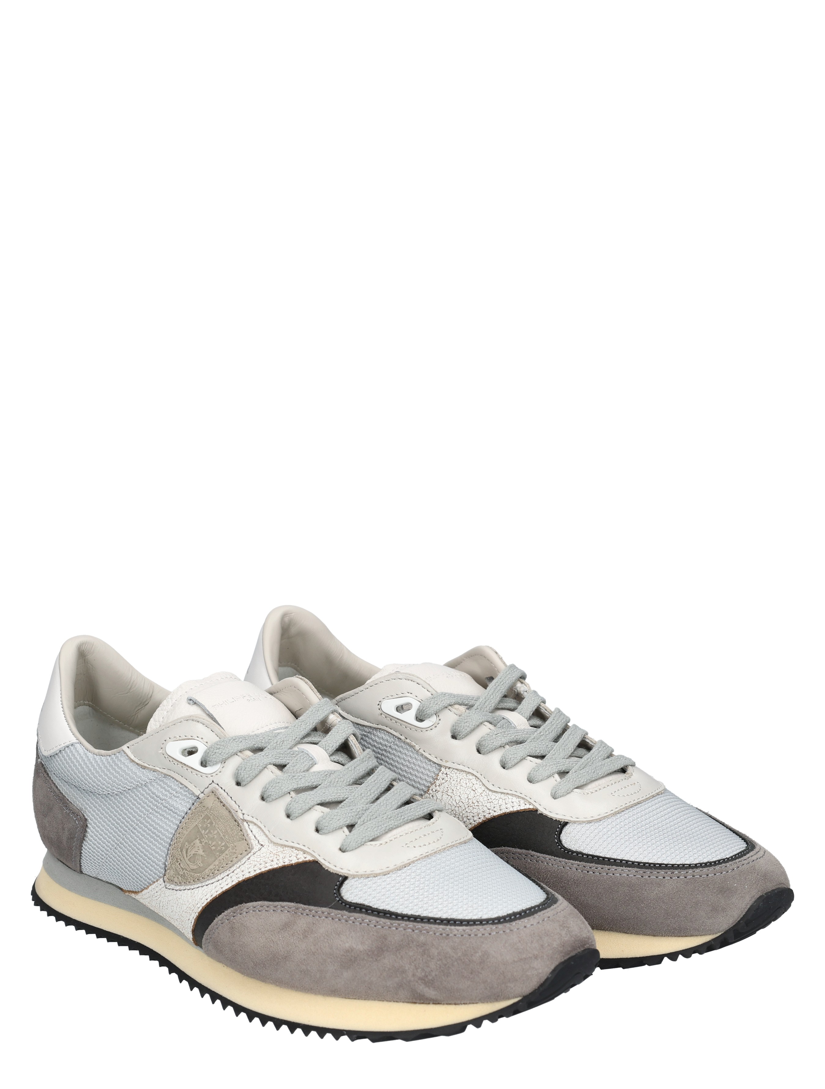 Philippe Model - BVLU Blville Low Man W003 Mondial Gris - Heren - Lage Sneakers - Sneakers - 49967_99_6