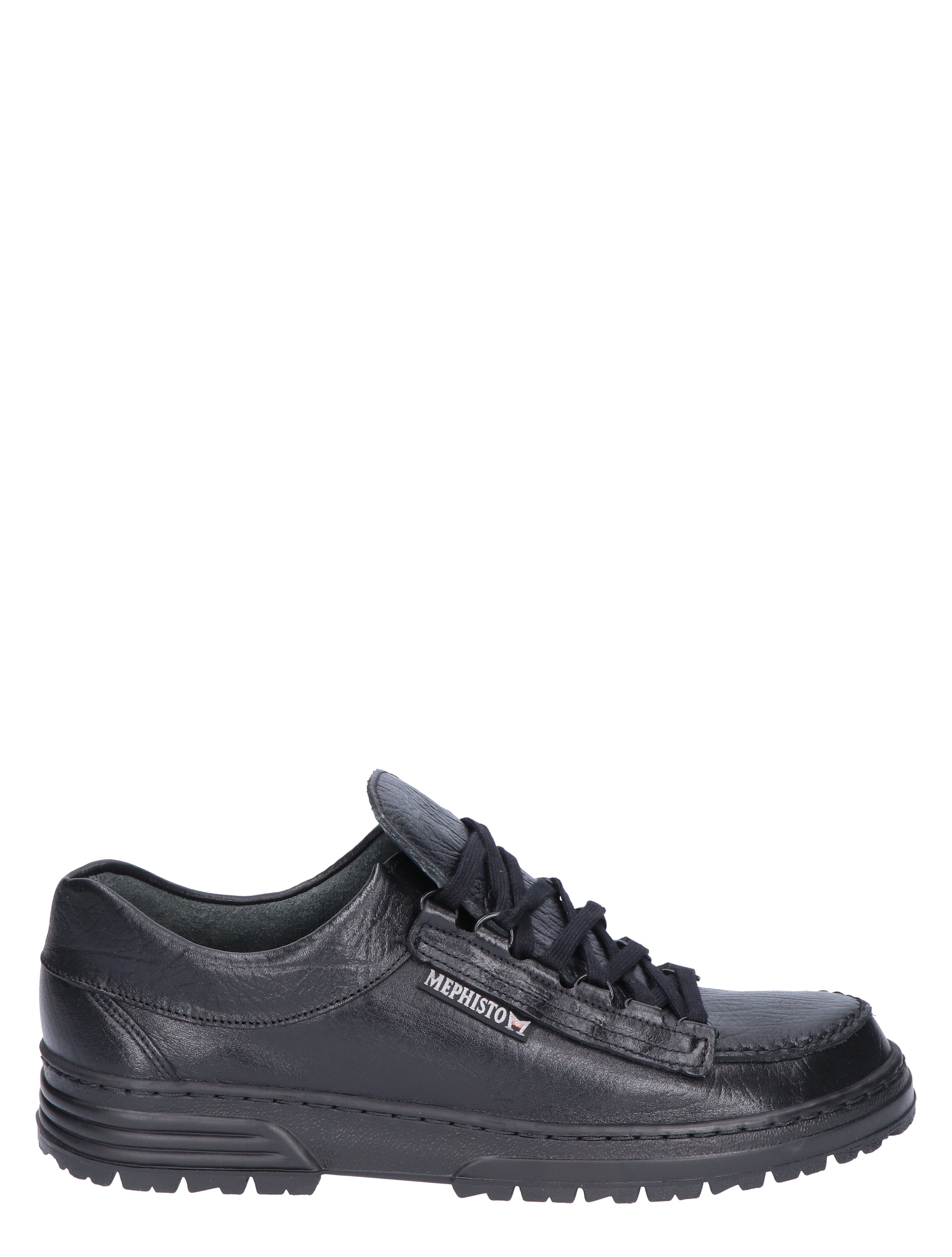 Mephisto - Cruiser Mamouth Black G-Wijdte - Heren - Veterschoenen - Casual Veterschoenen - 30809_11_1
