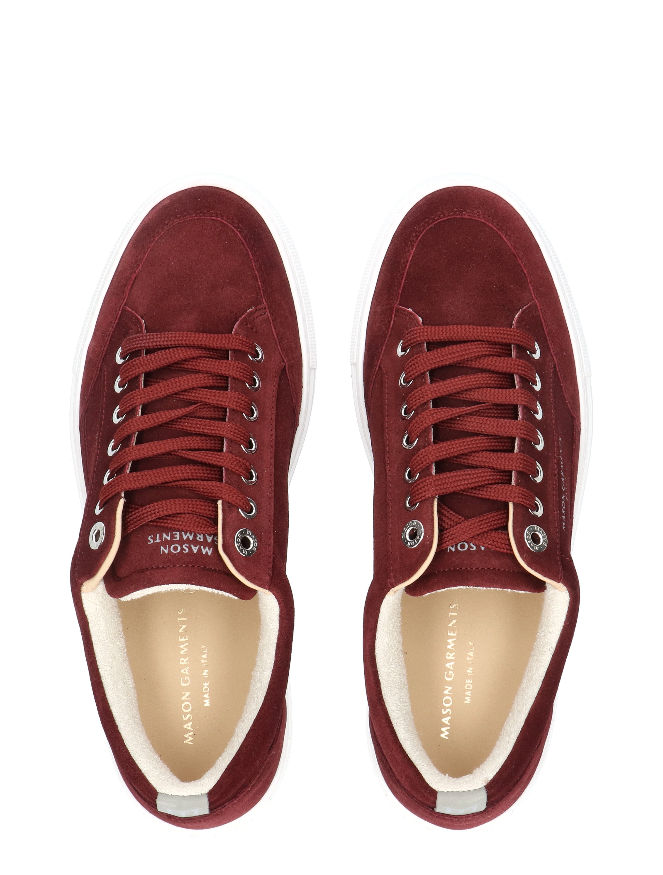 burgundy, suede, sneakers, lace-up, white sole