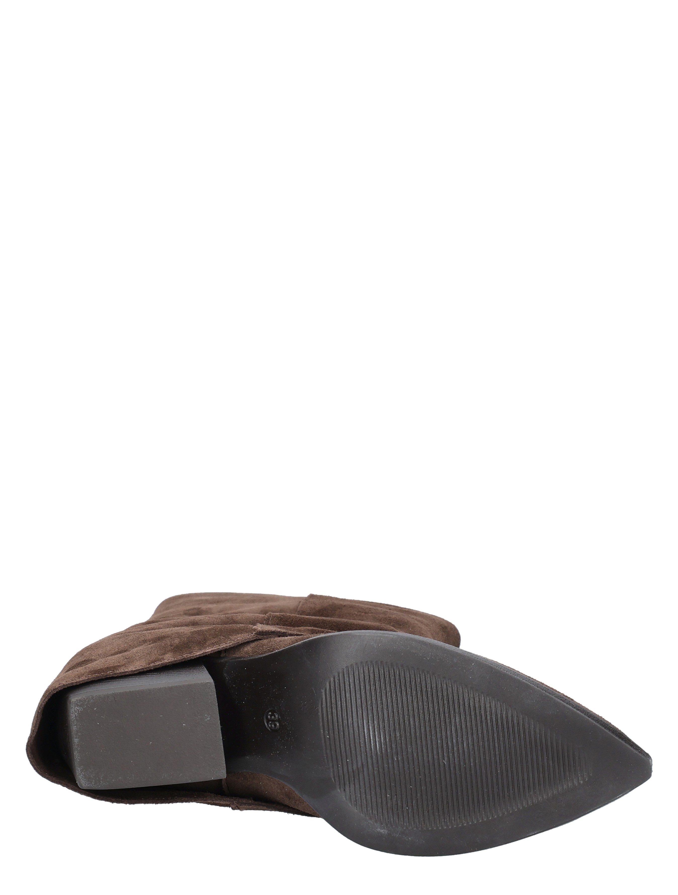 broekcode, laarzen, bruine, sleehak, suede