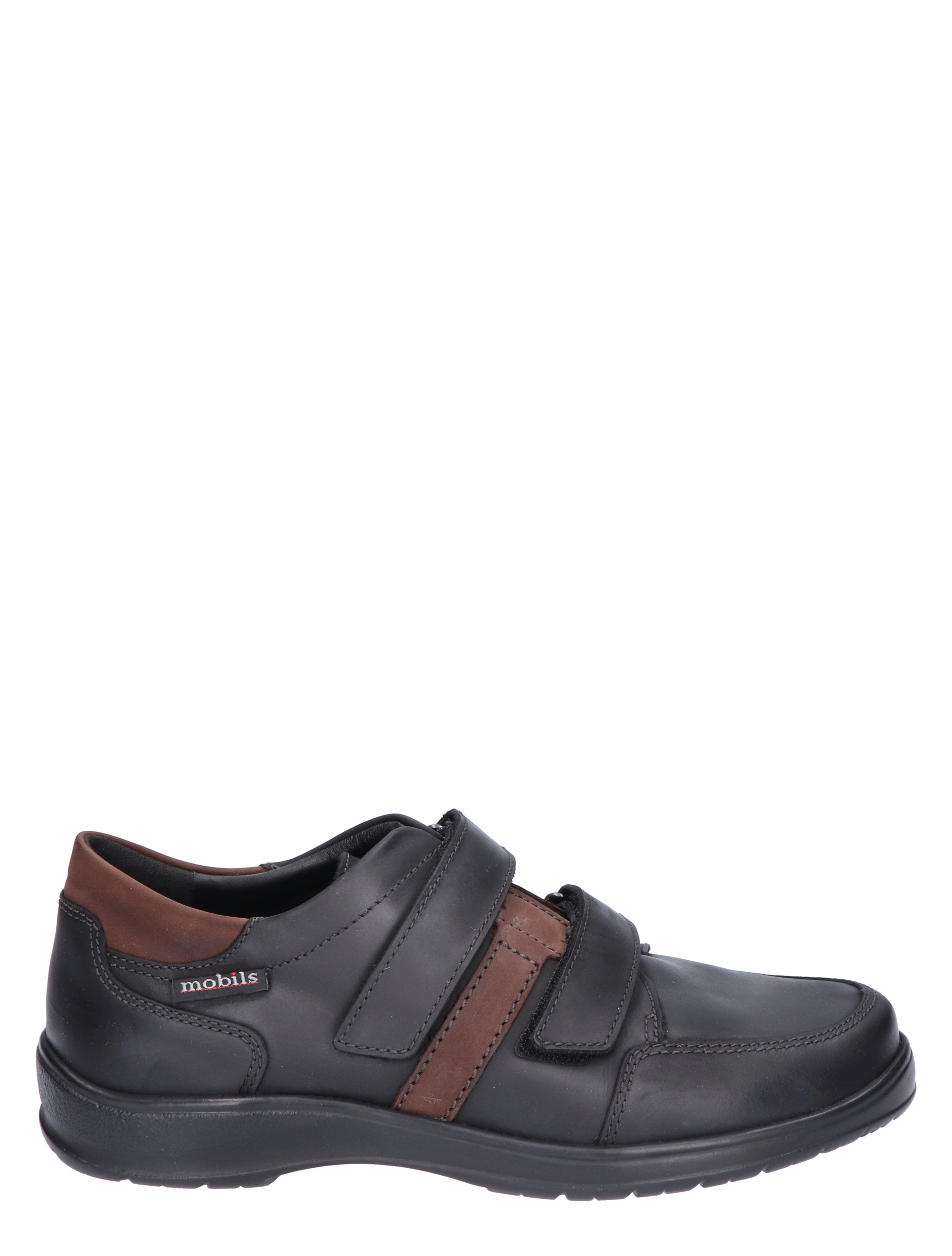Mephisto - Eymar Oldbrush Black H-Wijdte - Heren - Veterschoenen - Casual Veterschoenen - 16563_11_1