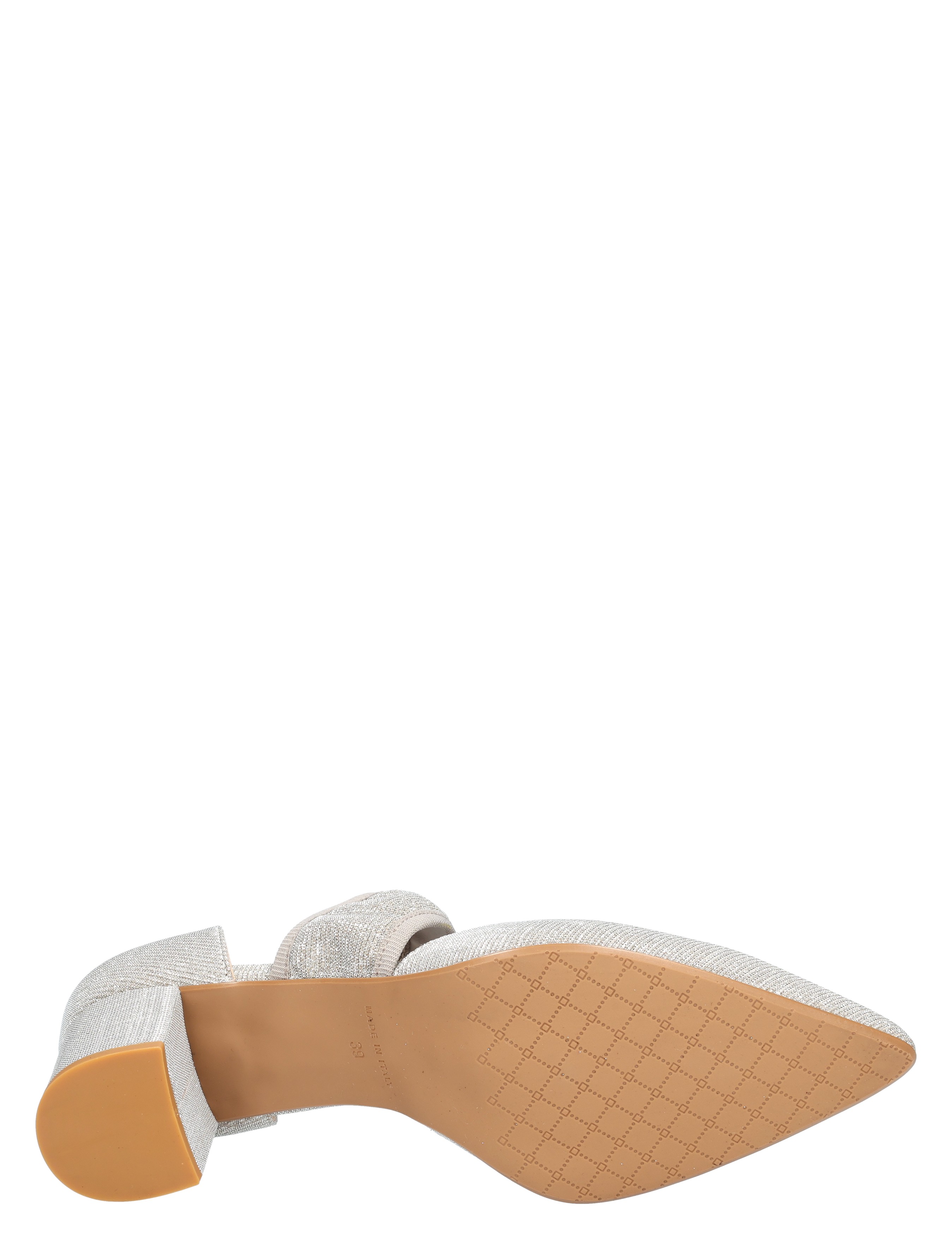 Toscanini - 20E030 Gold Leather Lurex - Dames - Pumps - 49178_53_8