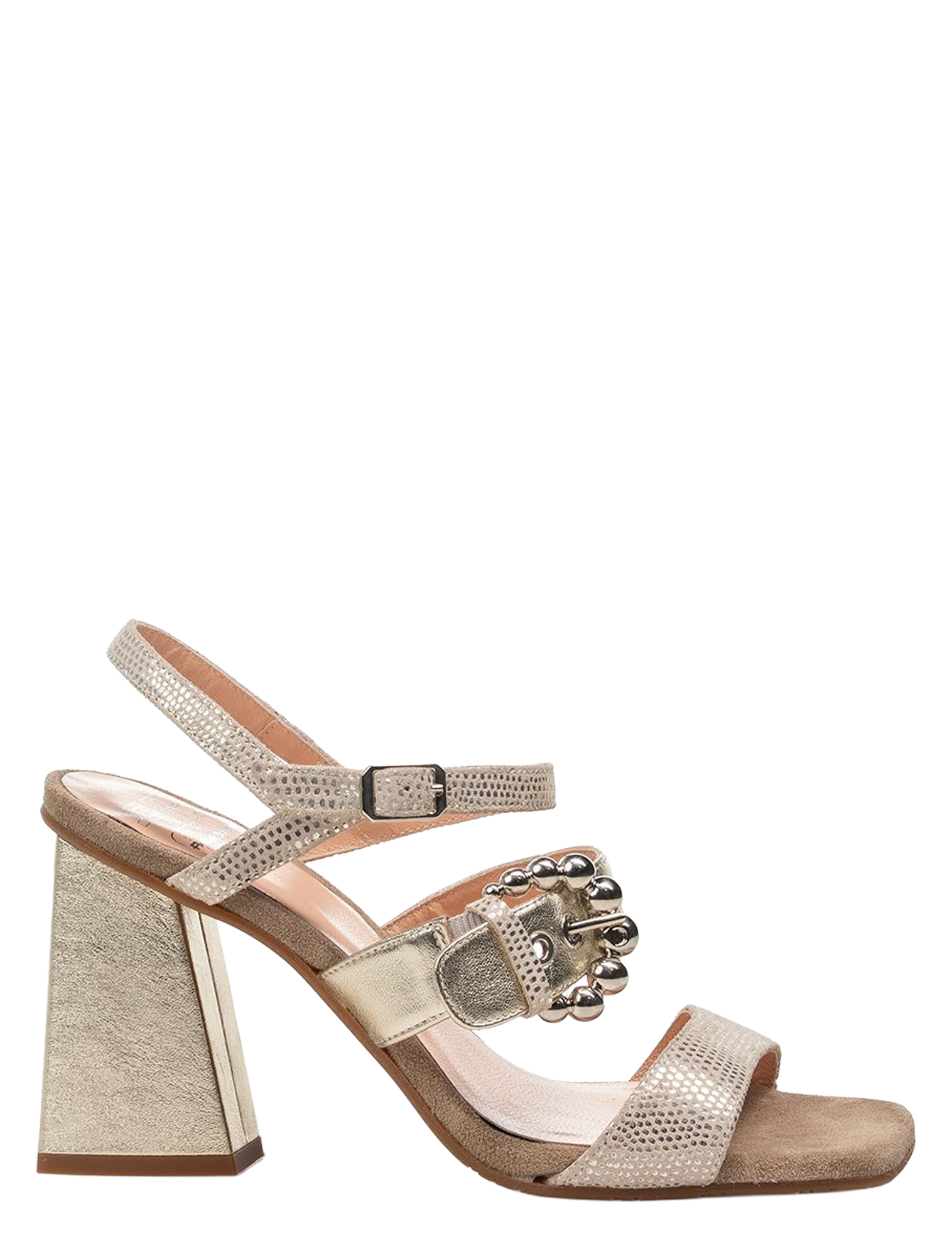 Floris van Bommel - Tahli 90082 01.04 Gold - Dames - Sandalettes - Pumps - 51510_53_1