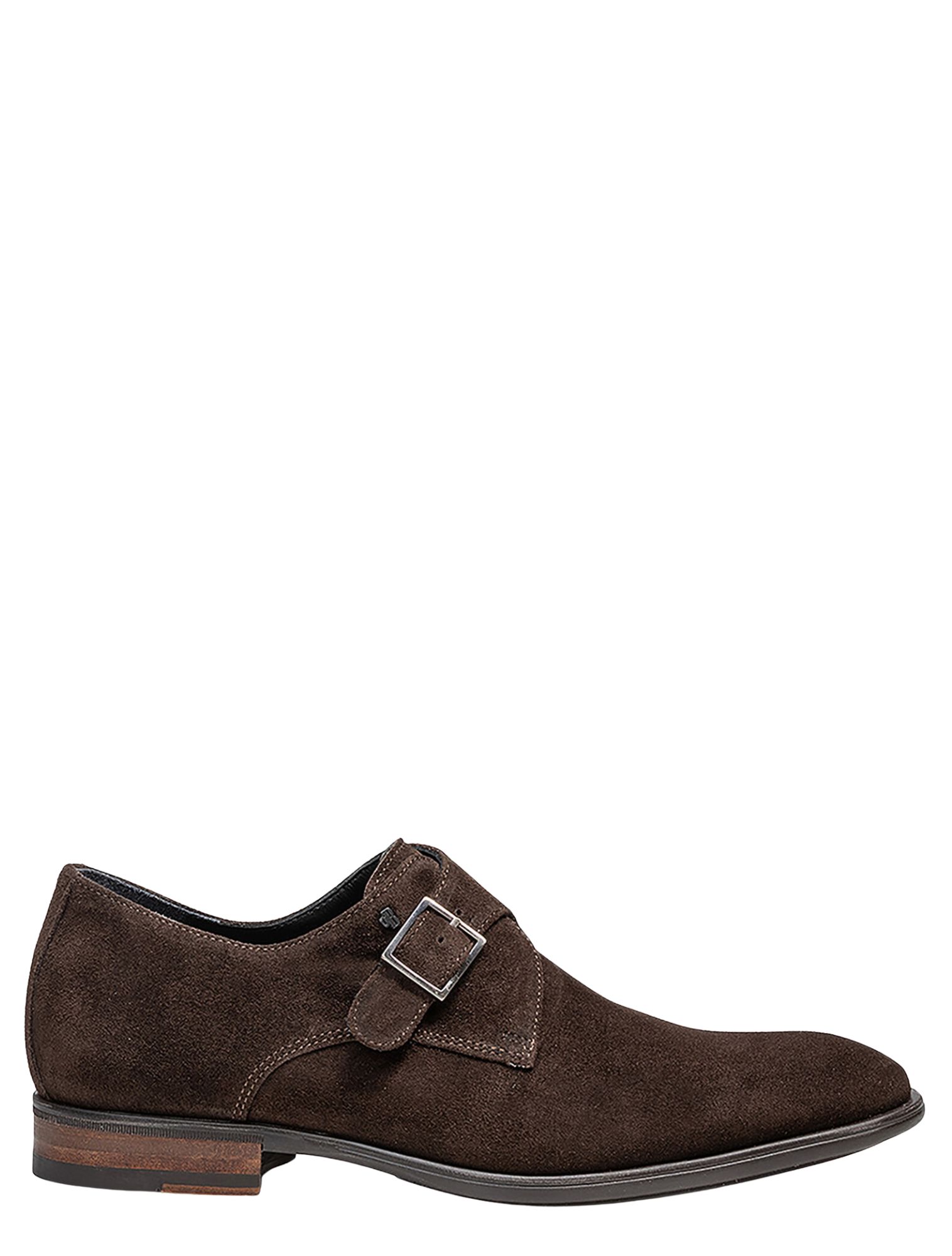 Van Bommel - SBM-30169 04.03 Dark Brown H-Wijdte - Heren - Gespschoenen - 51388_22_1