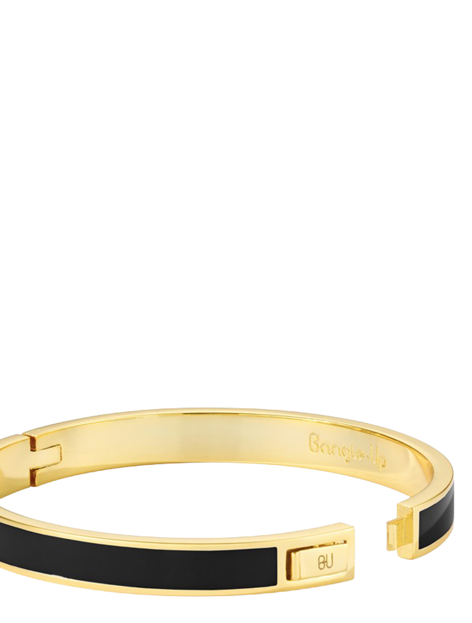 Bangle Up - Bangle Bracelet 0.7 cm Glided Metal Black - Overige Accessoires - Dames - 50958_10_2