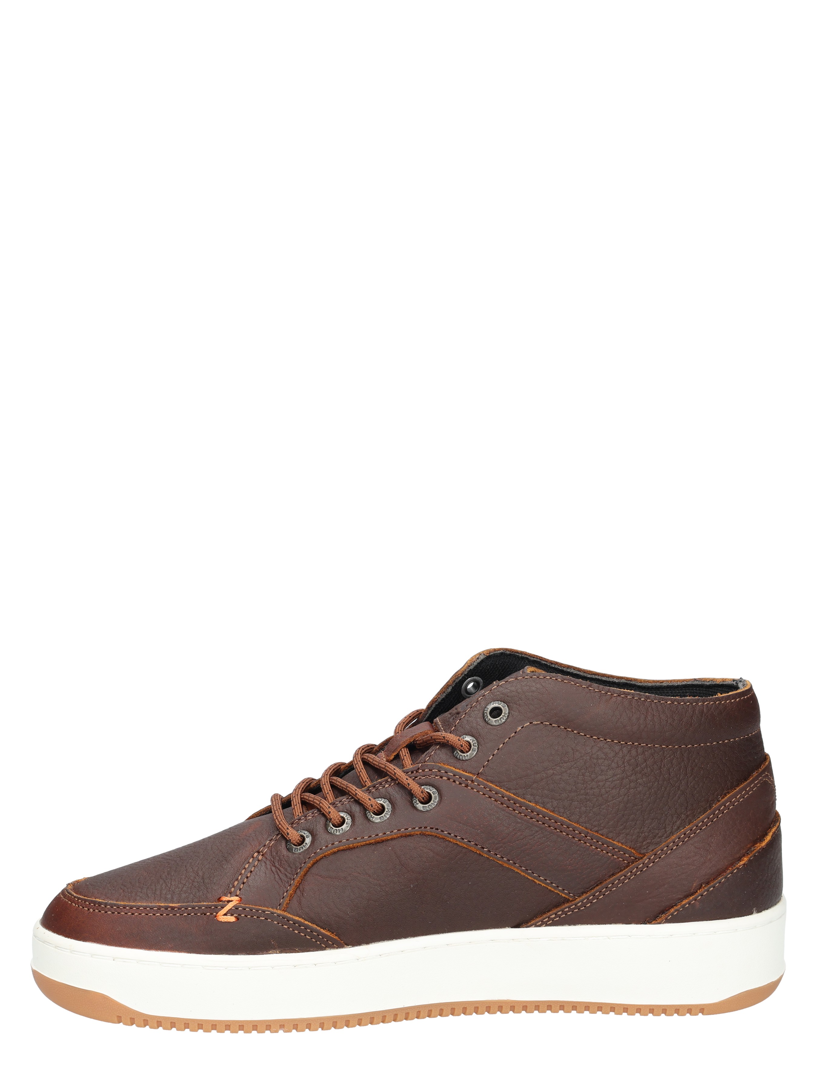Hub Footwear - Kingston Men Cognac Off White - Heren - Sneakers - Hoge Sneakers - 48465_22_2